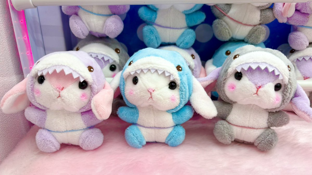 ぽてうさろっぴー ゆるぐるみシャーク VMCコンプリート マスコット ぽ