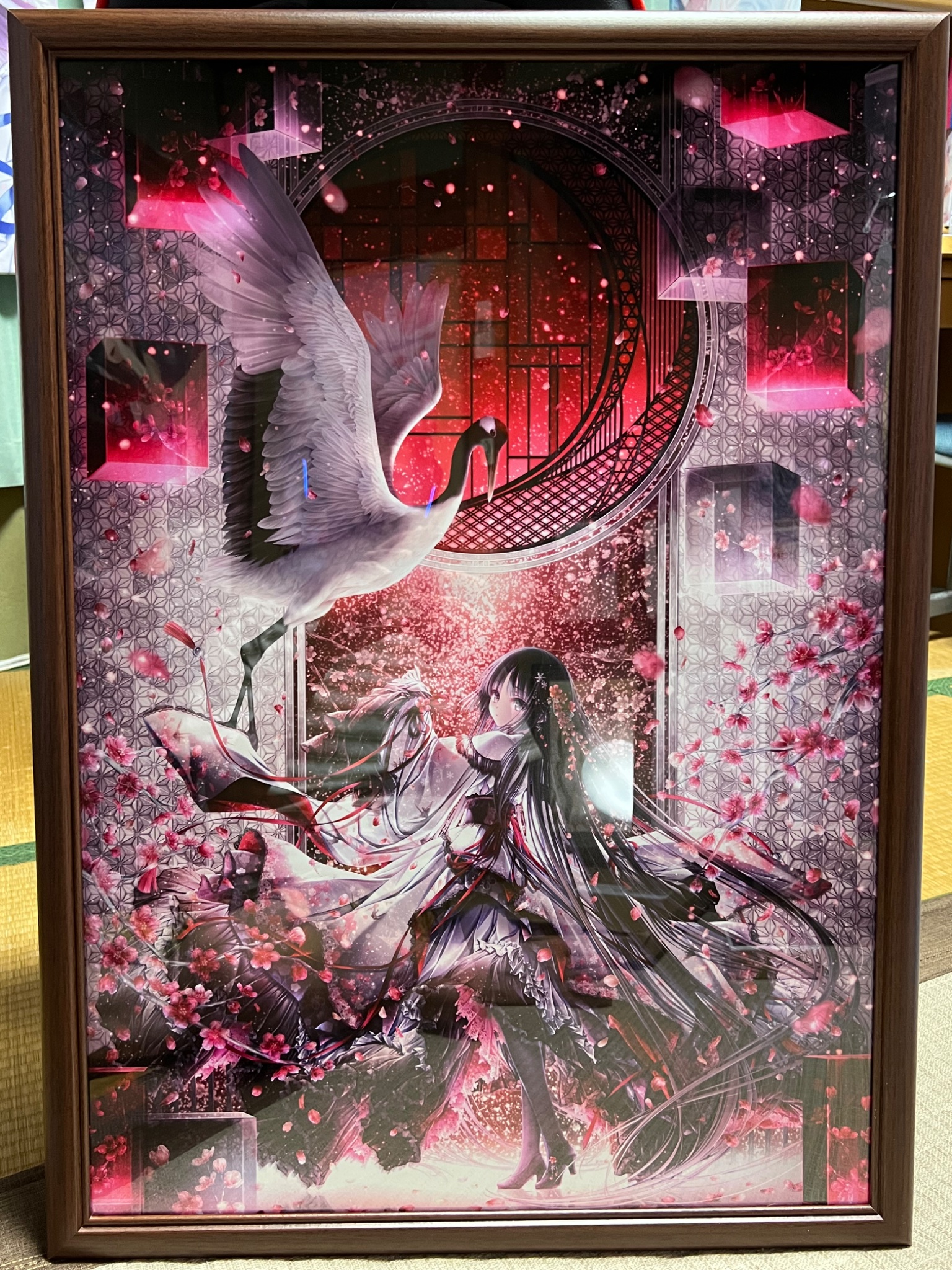 てぃんくる 複製原画 はるかぜせつな「immortal」 (絵師100人展 06