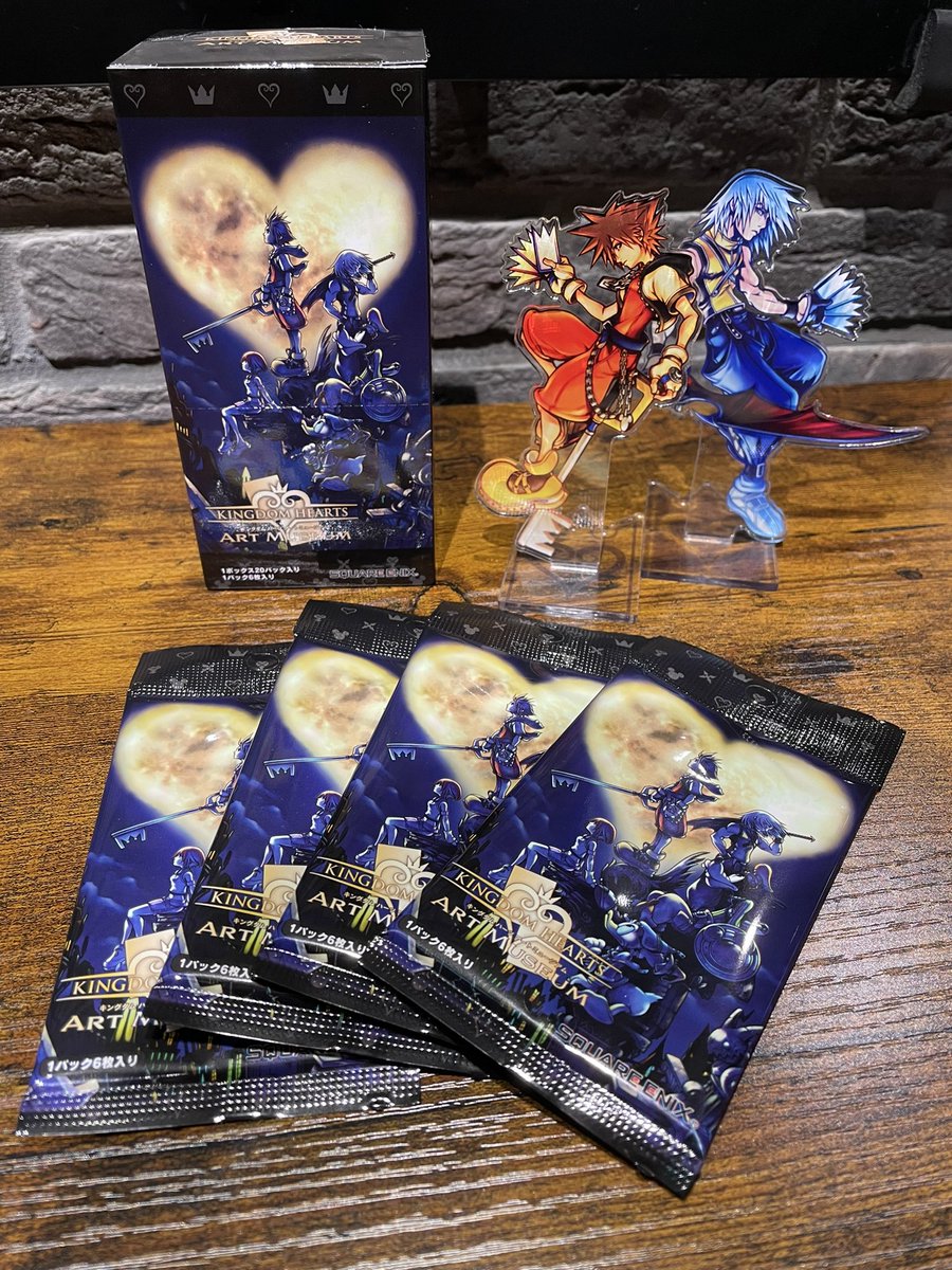 キングダムハーツ アートミュージアム トレカカード 128種類ダブり有約