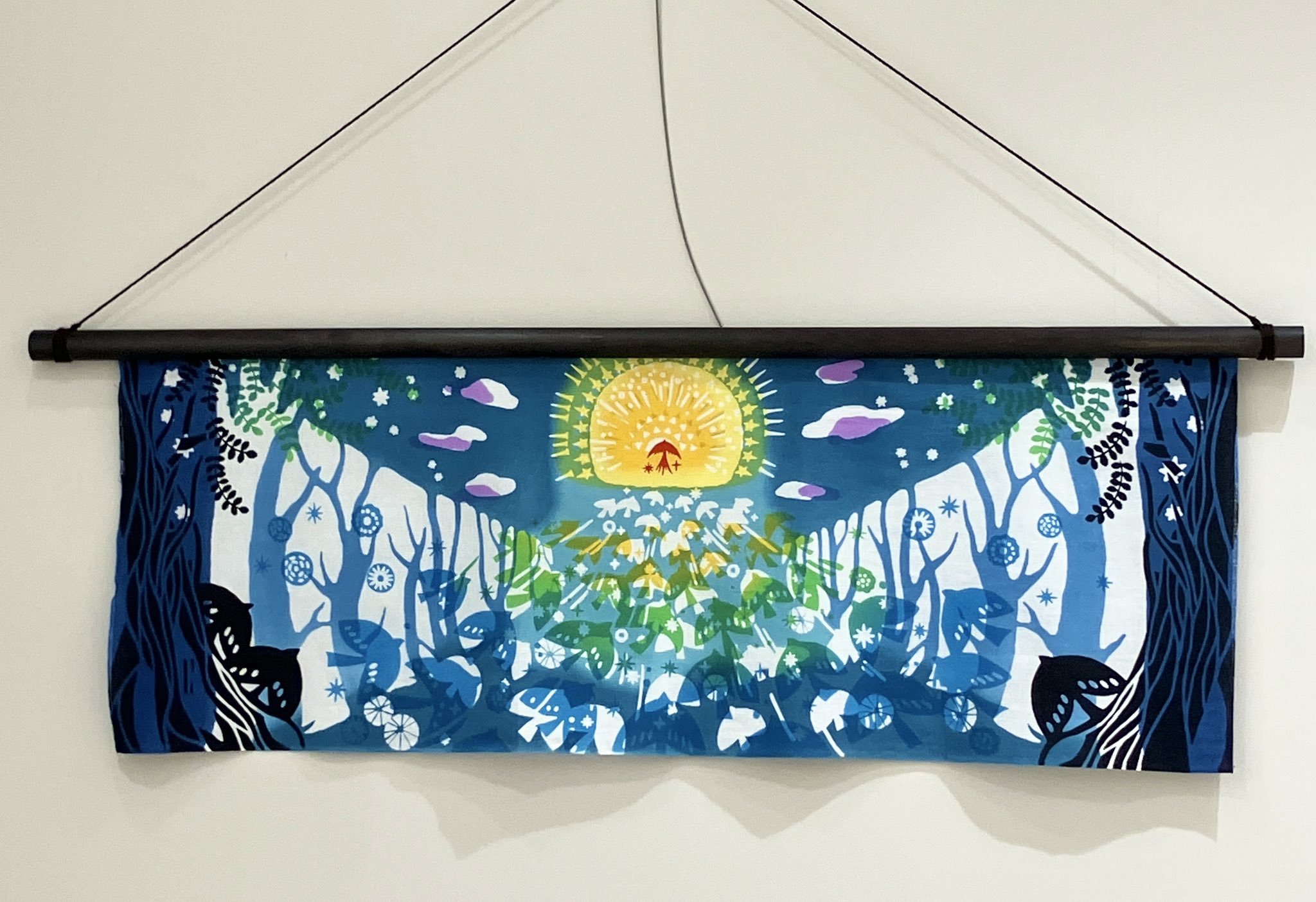 早い物勝ち❗️手作り額付きシルクスクリーン絵画 title「必勝ニャンコ