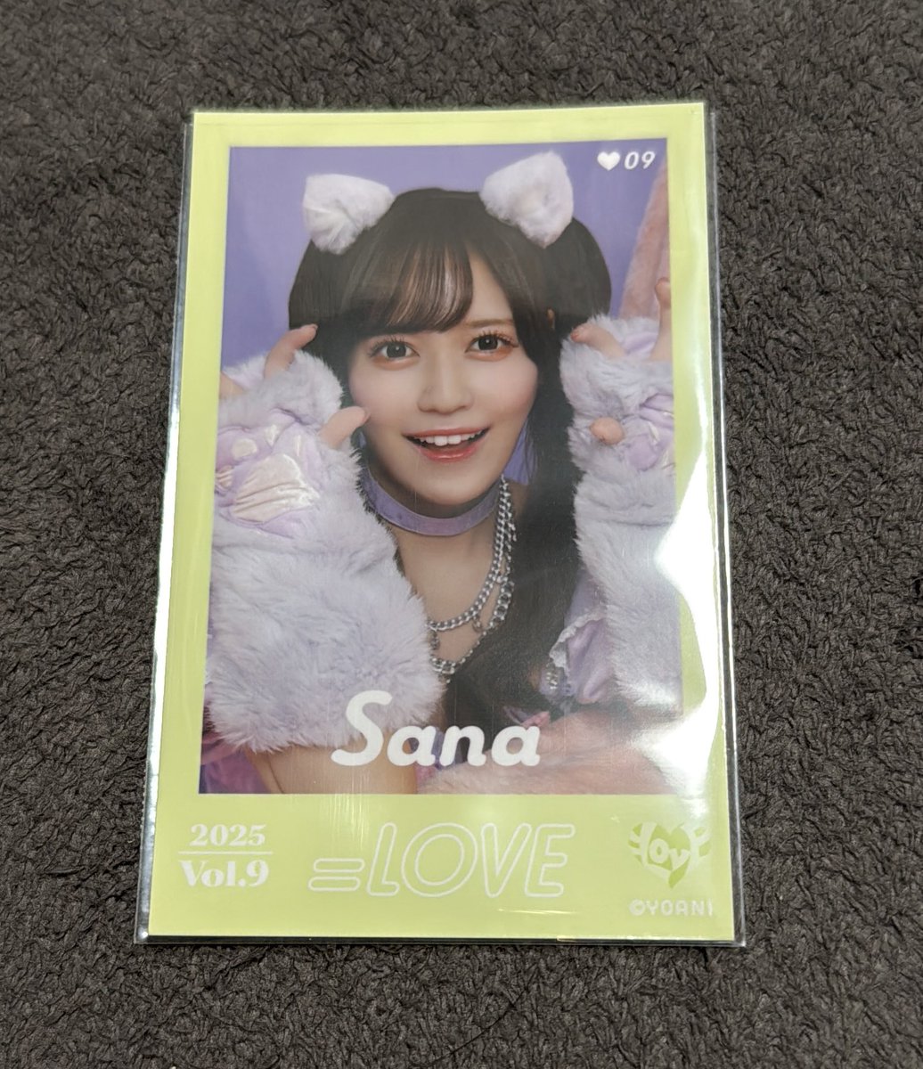 LOVE イコラブ 佐々木舞香 ミニフォト vol.9