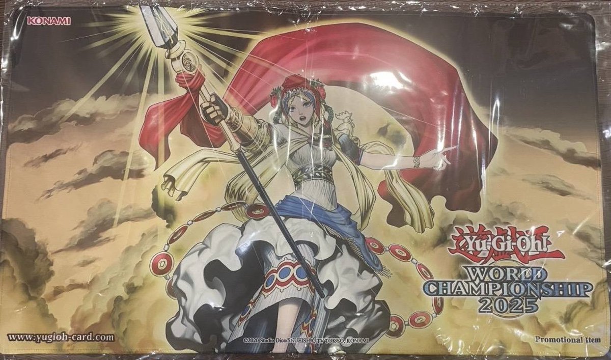 遊戯王 WCS 2025 デュエルセット パリ限定 世界大会 プレイマット