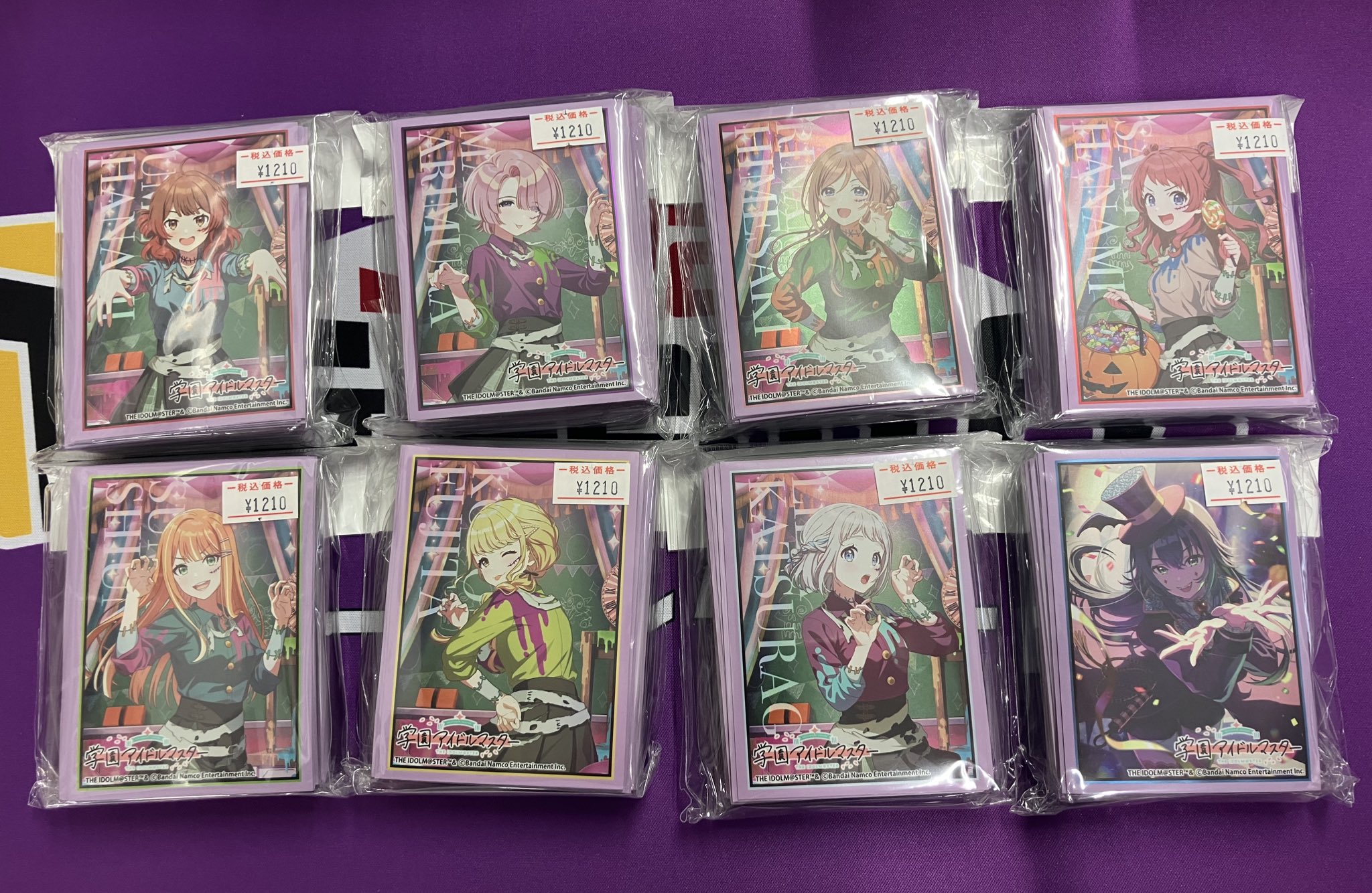 い*P様 スリーブ付き アイドルマスター AS 大会・フリー用デッキ い*P