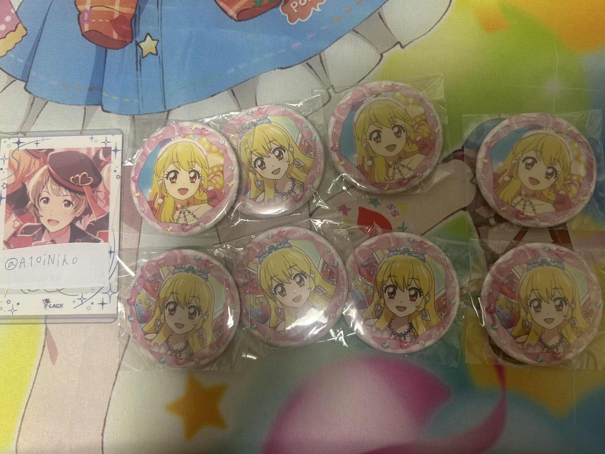 新品 アイカツ！ 星宮いちご まるい缶バッジ オフィシャルショップ