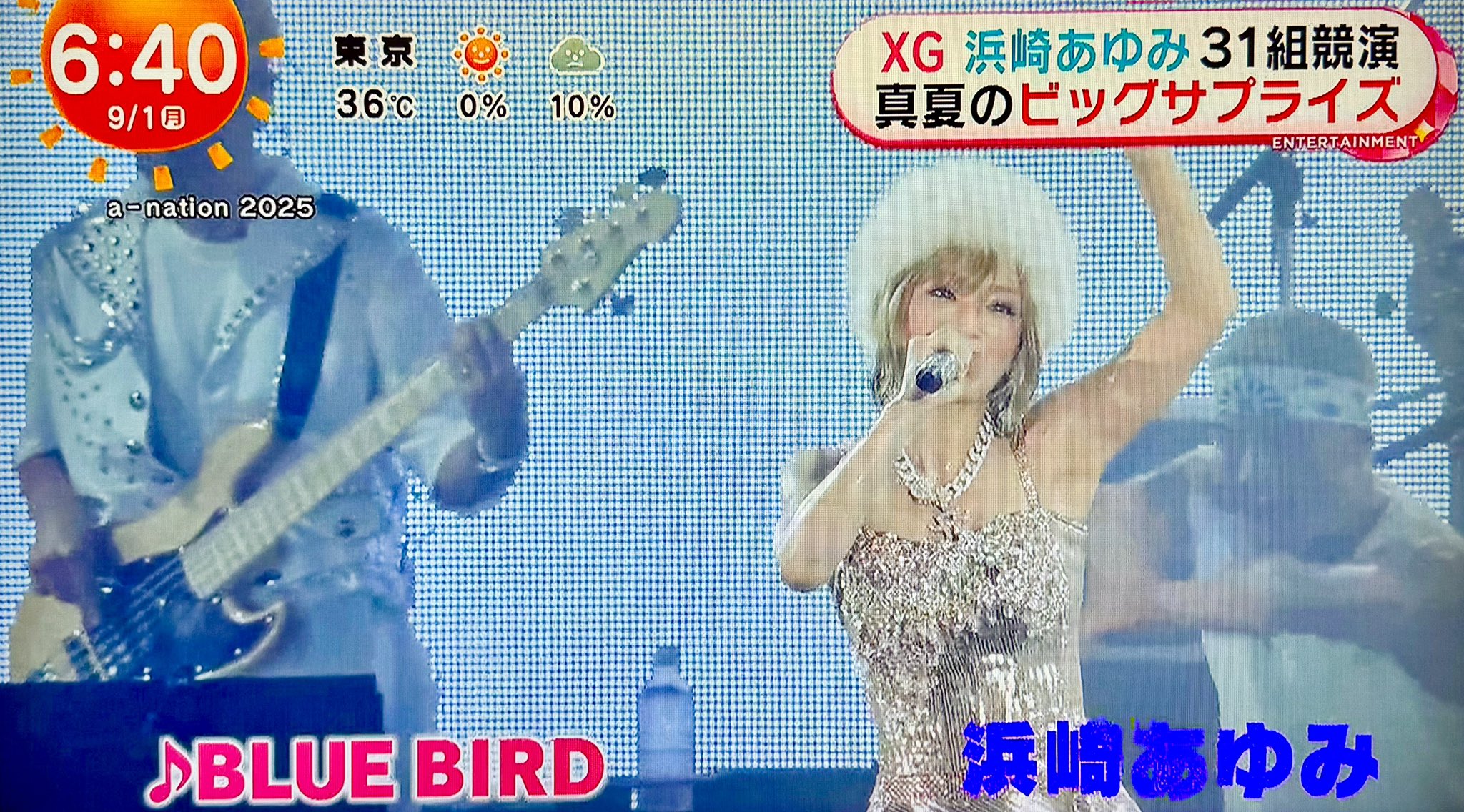 浜崎あゆみ a-nation2025 ピンホールメガネ 浜崎あゆみ a-nation 2025