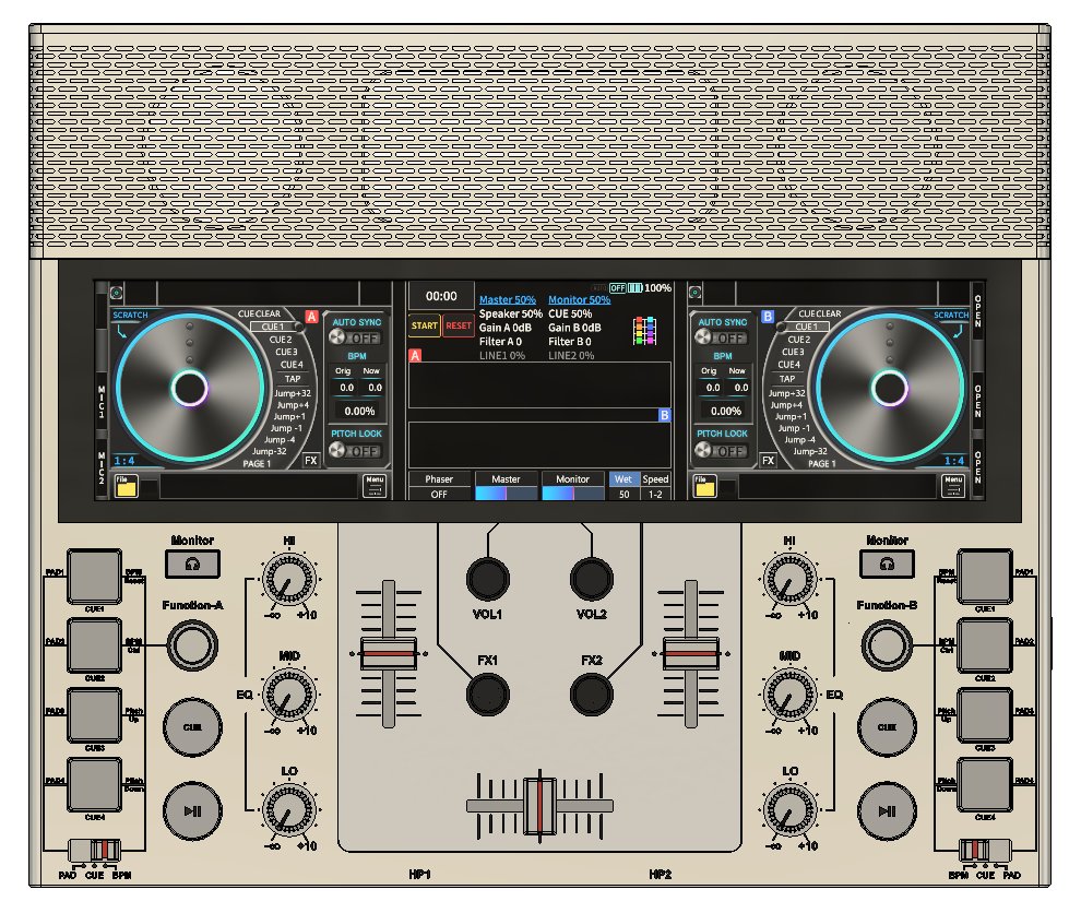 Musignal ポータブルDJシステム FJ1 ブラック 新品 ミューシグナル
