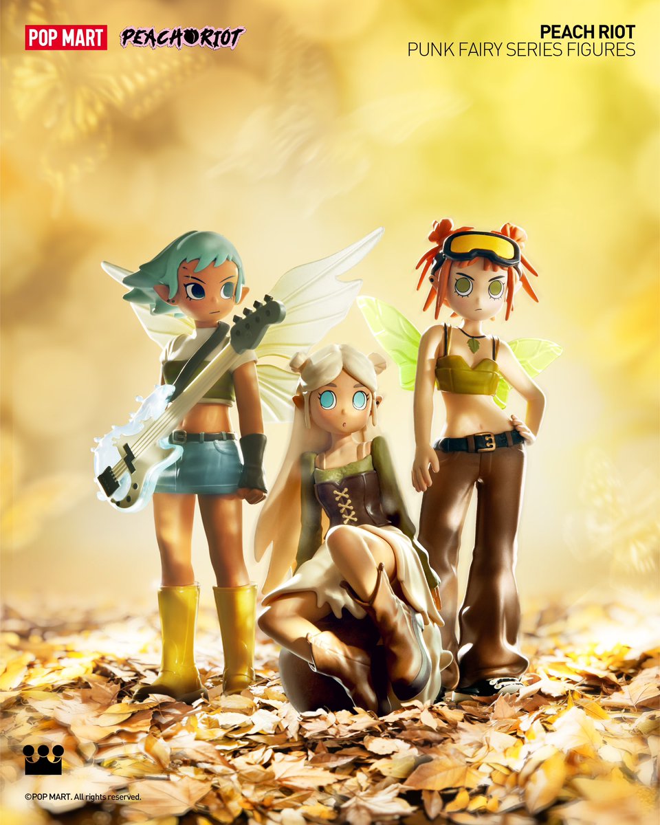 🆕 Peach Riot Punk Fairy シリーズ ファンタジーの世界観からインスピ