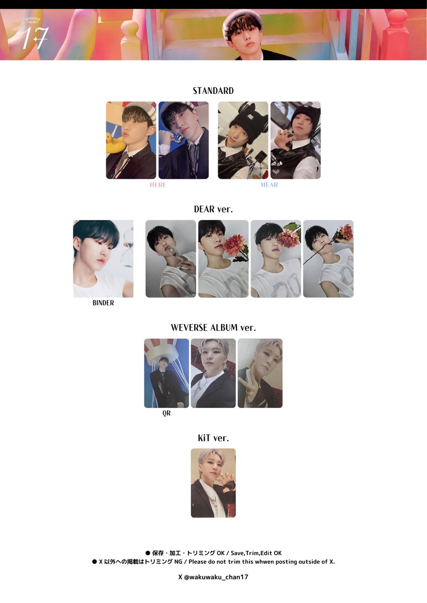 SEVENTEEN トレカ　HOSHI