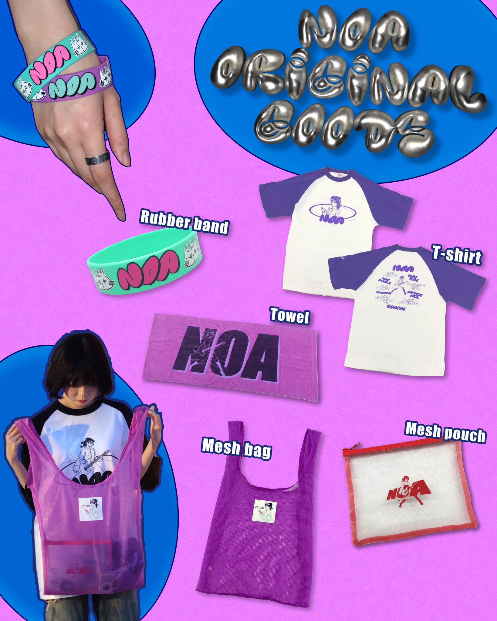 NOA FANMEETING ライトブレス Tシャツ タオル グッズ 新商品情報