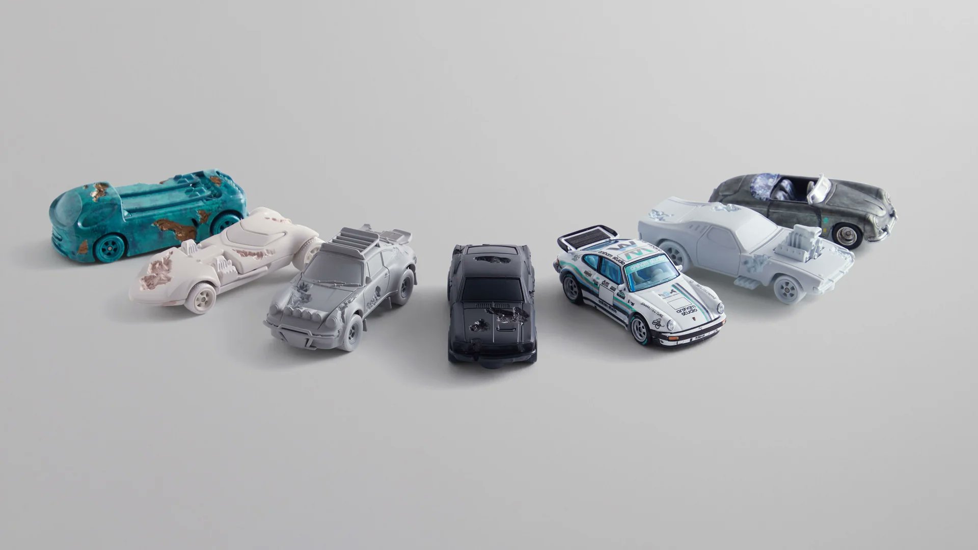 ミニカー MATTEL Hot Wheels x Daniel Arsham Lap 3 MATTEL