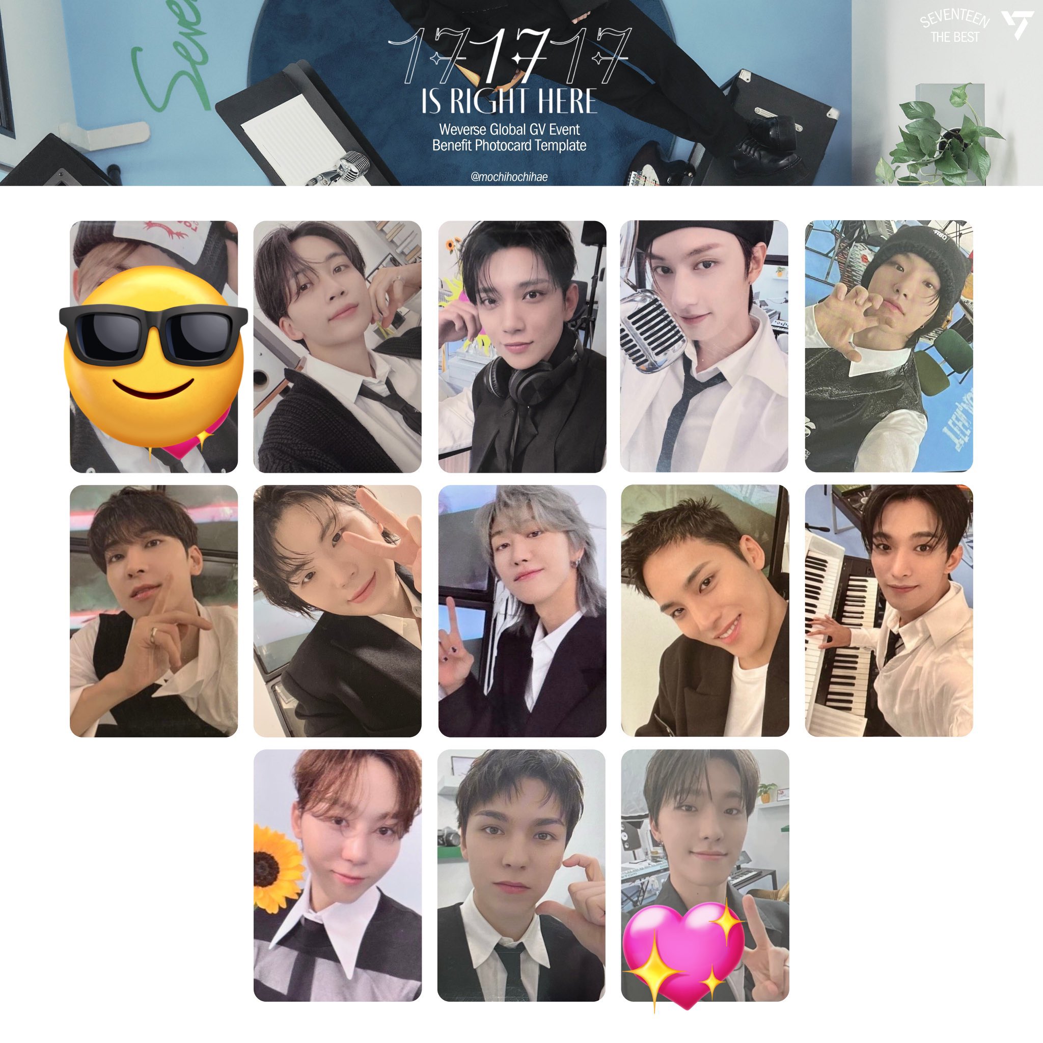 SEVENTEENドギョム weverse albums トレカ セット SEVENTEENドギョム