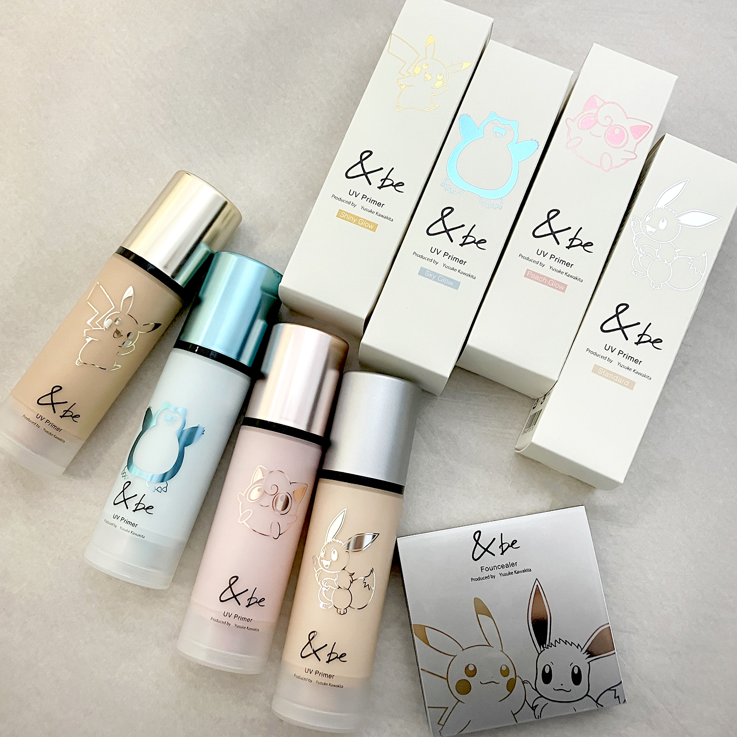 &be アンドビー ファンシーラー 3点セット ポケモン 新品未開封 ＆be