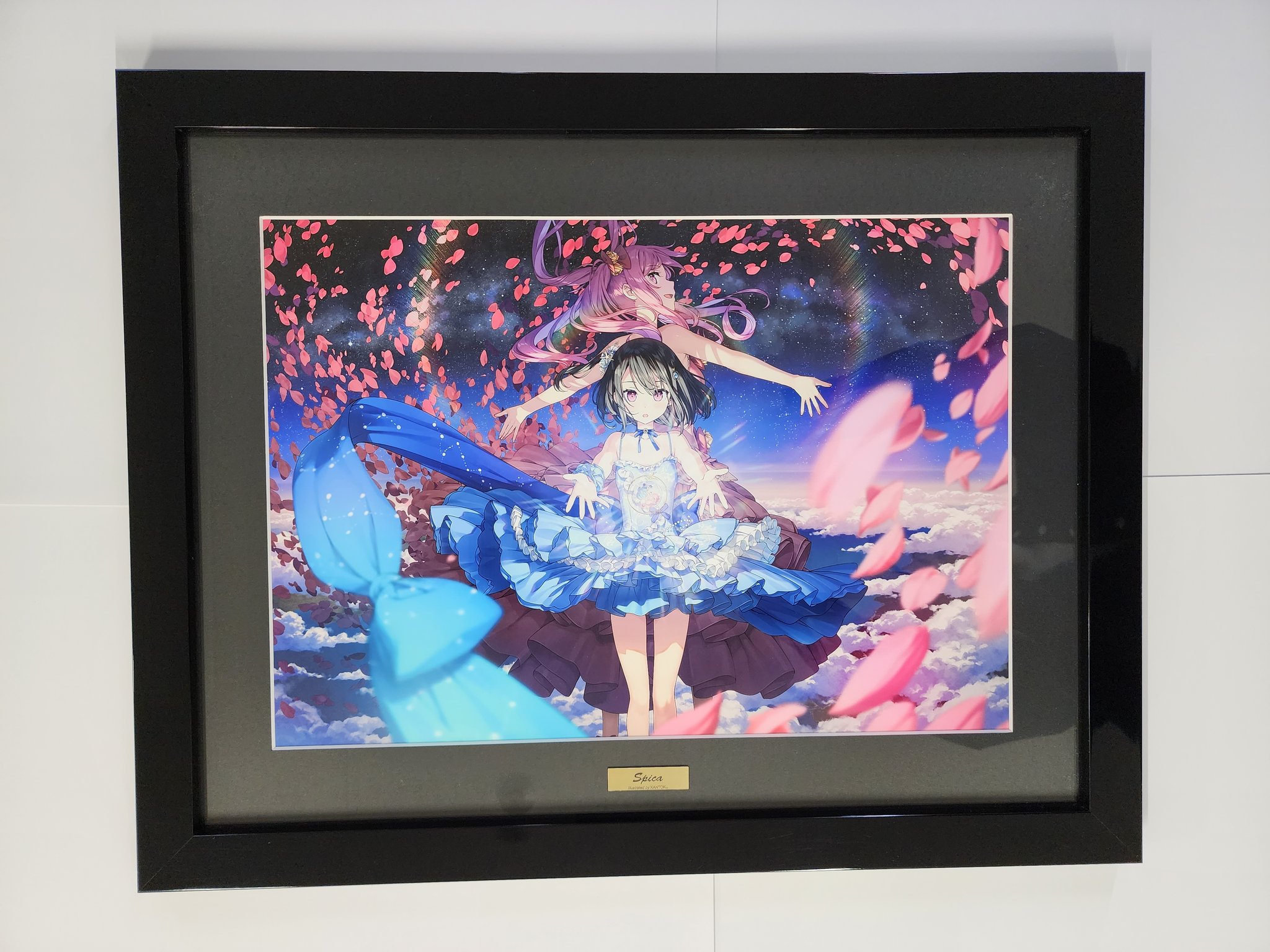 くるしず複製原画 直筆サイン入り 5年目の放課後 カントク くるしず複製