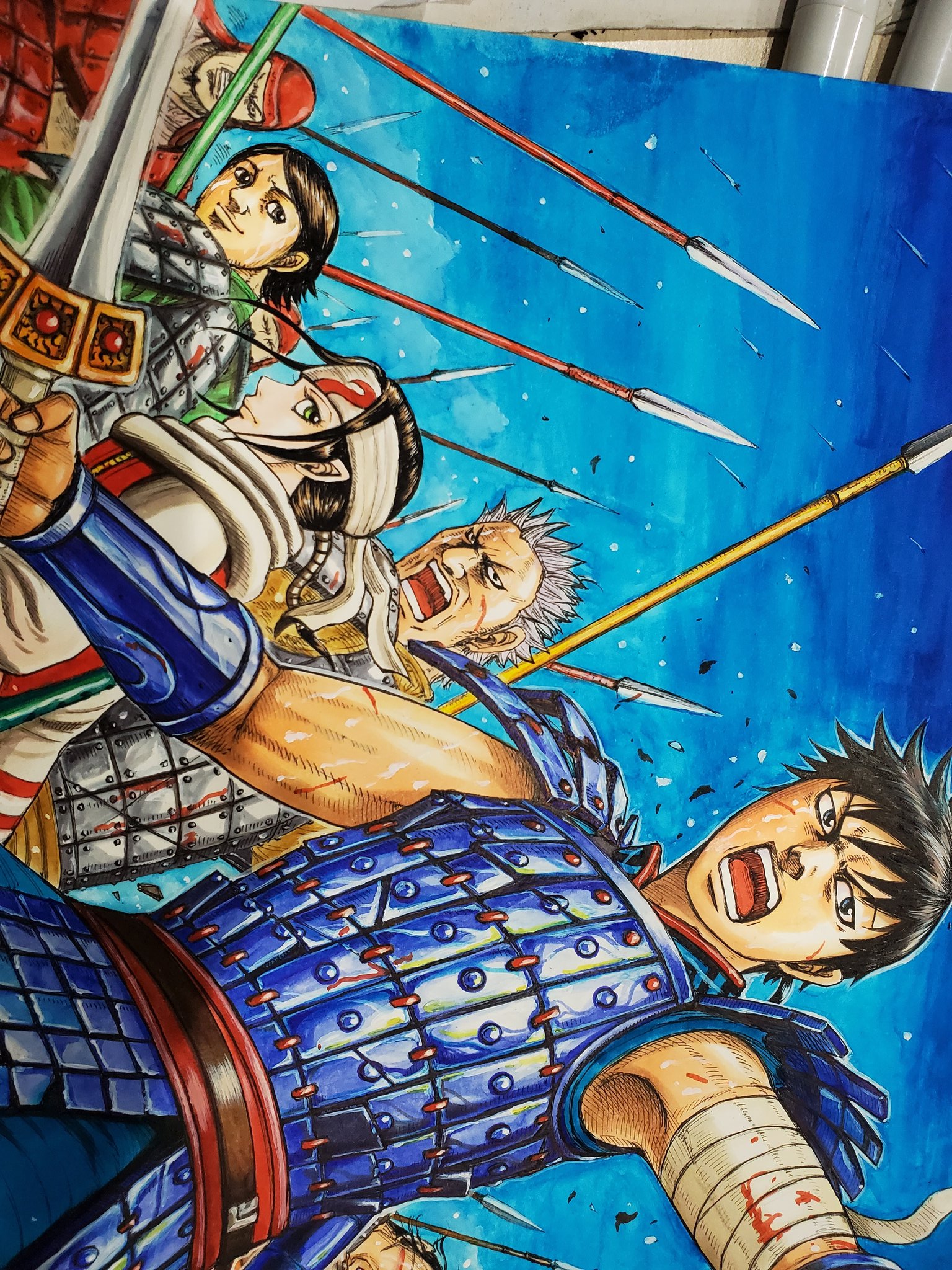 キングダム展 特典 カレンダー キングダム展 特典 カレンダー