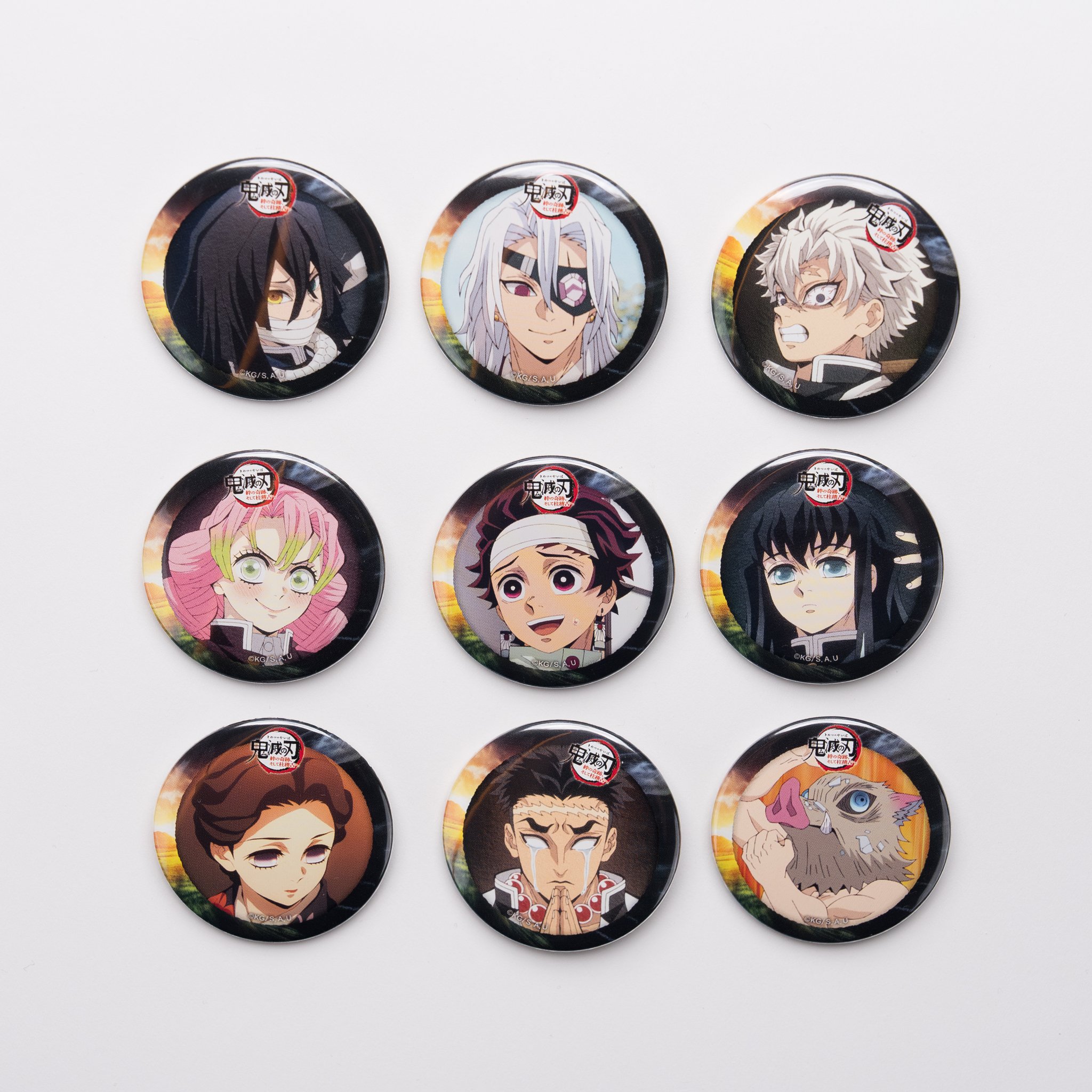 鬼滅の刃 ufotable ダイニング ワールドツアー 缶バッジ 鬼滅の刃