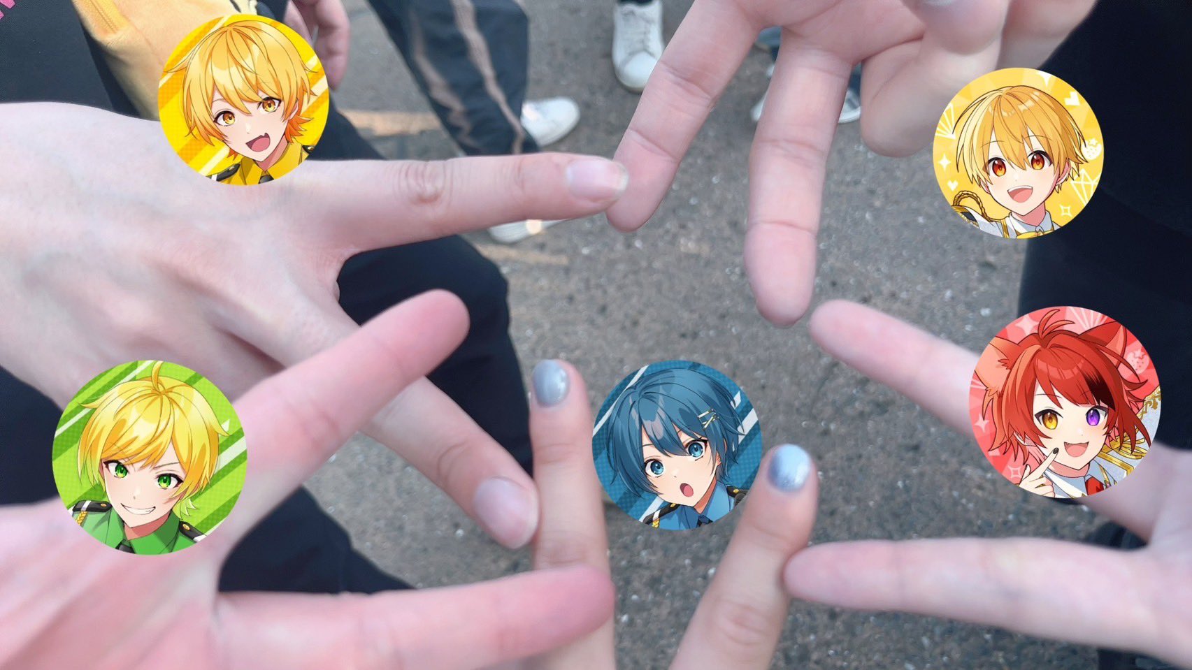 AMPTAK×COLORS あっきぃ リングライト10個セット AMPTAK×COLORS あっきぃ