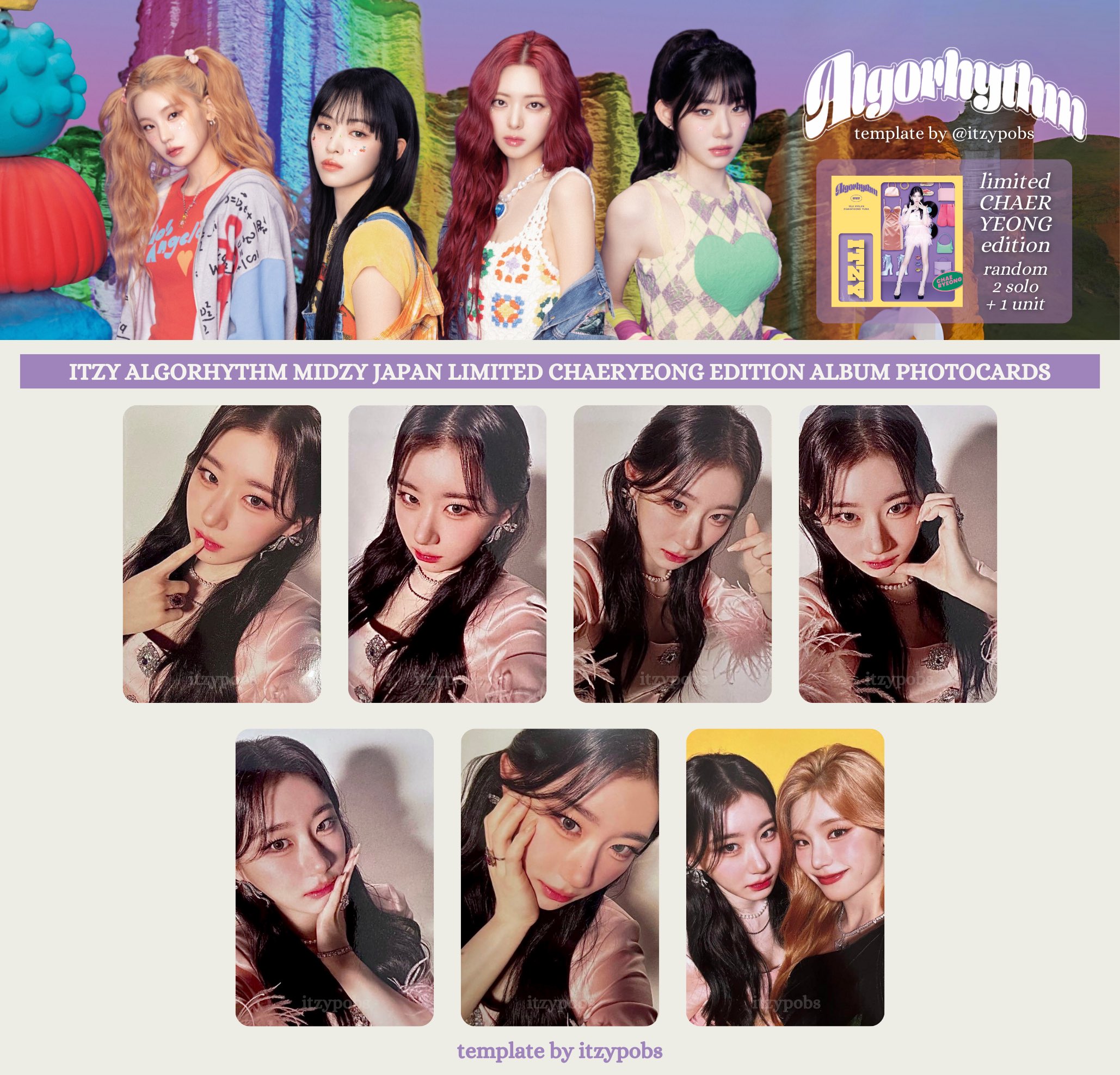 itzy algorhythm チェキ チェリョン itzy algorhythm チェキ