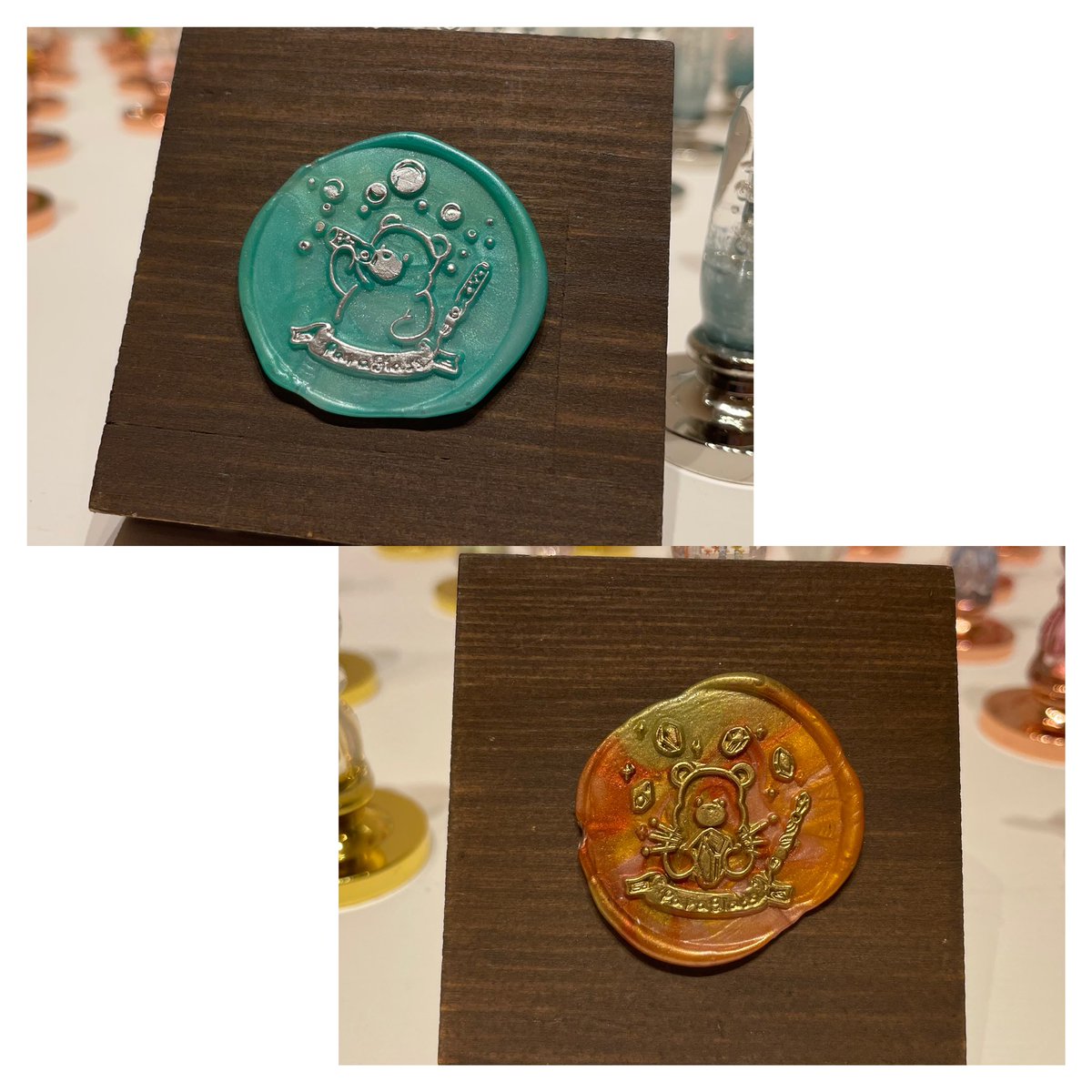 個展開催もいよいよ明日となりました💫 こちらは新作のラムネ、オウル