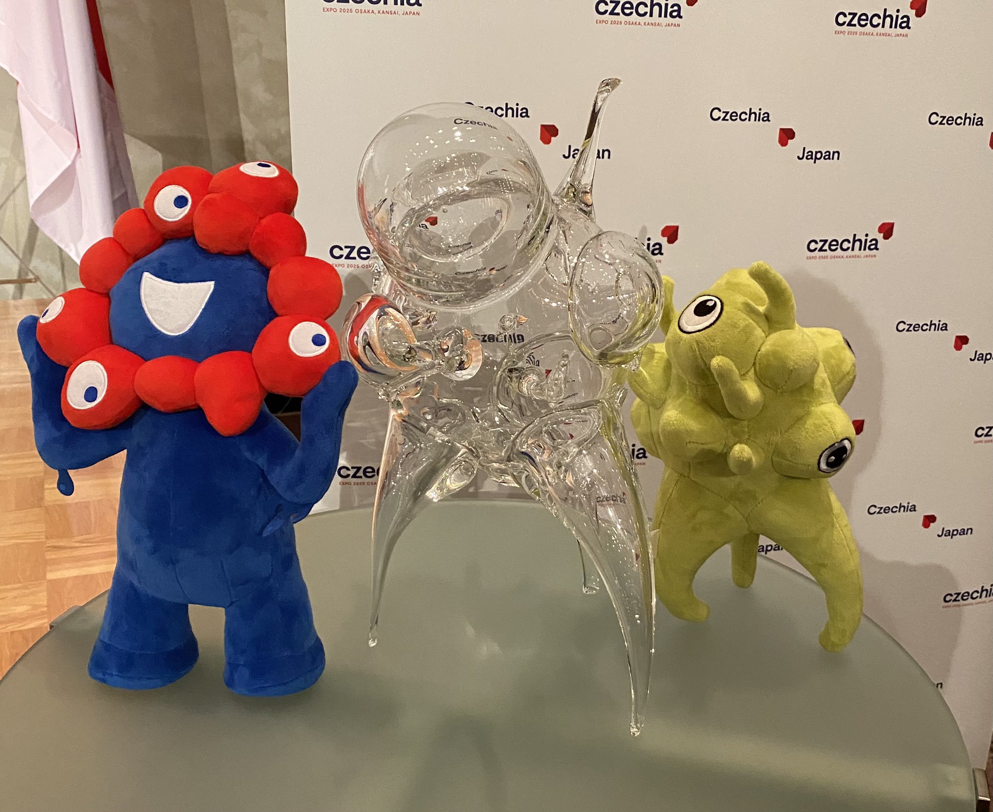 大阪 万博限定 チェコ館 レネ グラス限定品 René ガラス オブジェ 大阪