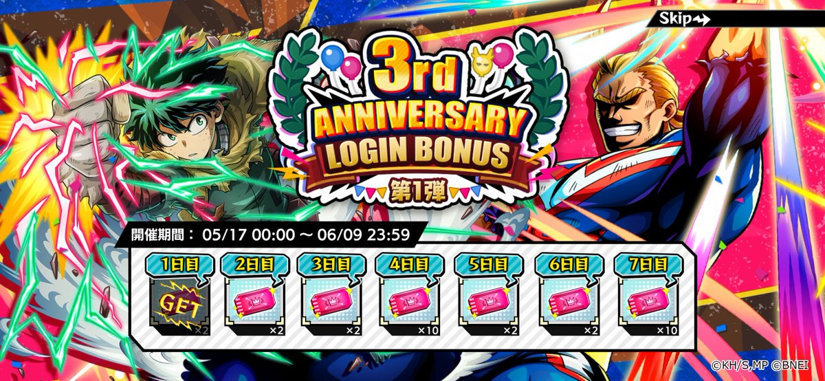 ◥◣祝！3rd ANNIVERSARY◢◤ おかげ様で5/19に #ヒロトラ が3周年を