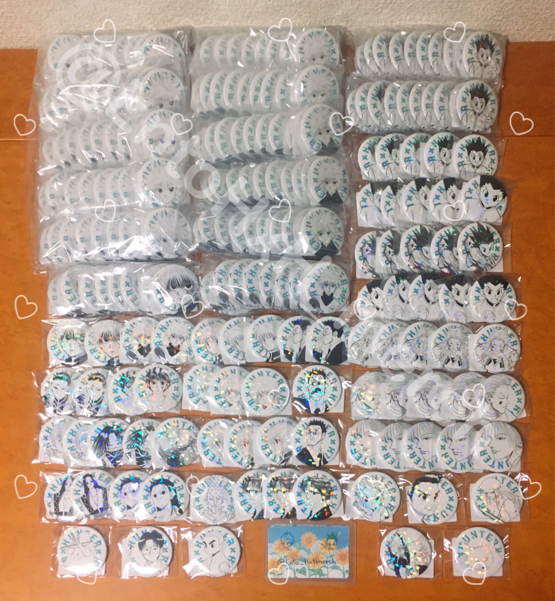 HUNTER×HUNTERキルアオールスター缶バッジ30個②