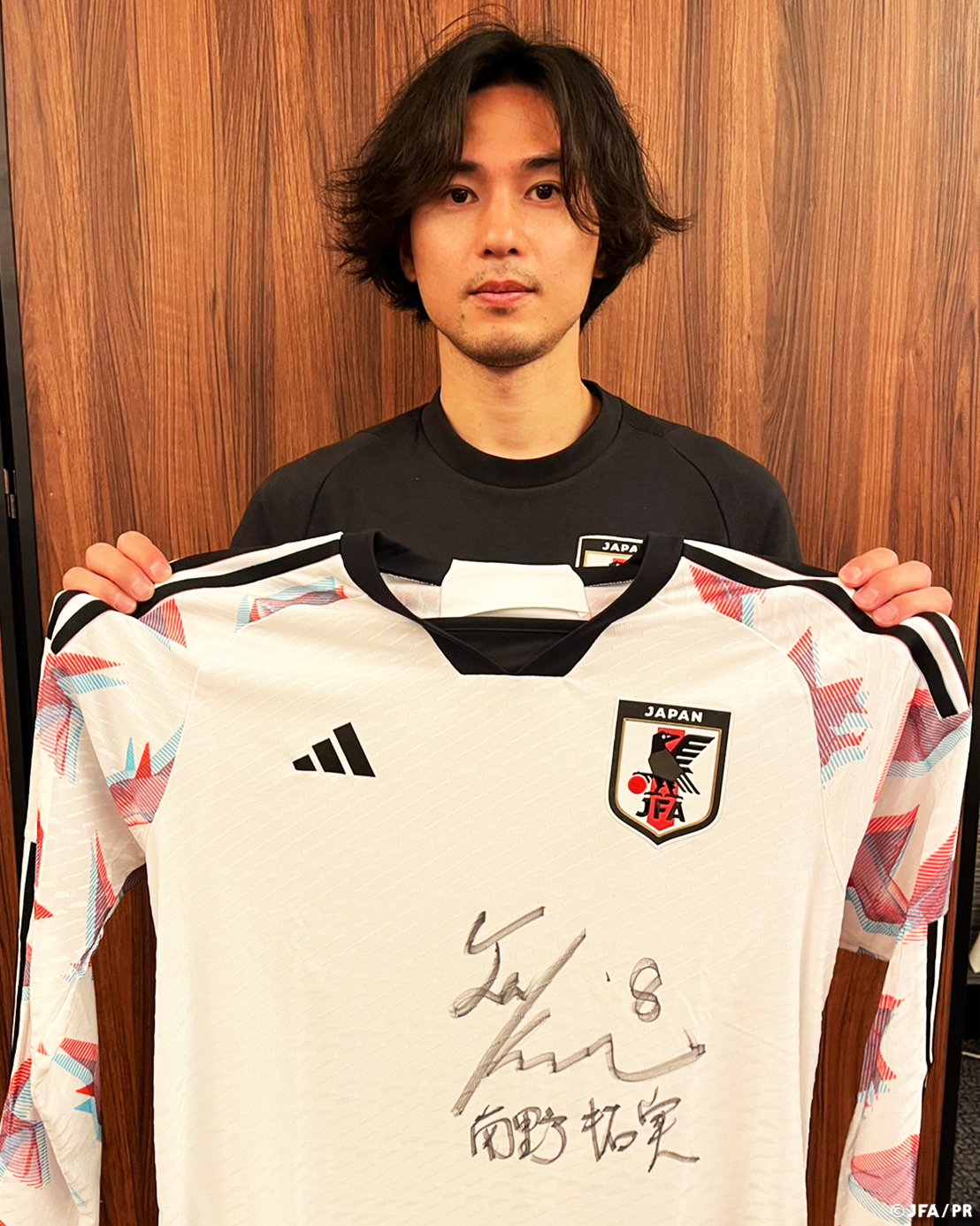 ラストナンバー 2021 サッカー 日本代表 南野拓実 直筆サインカード