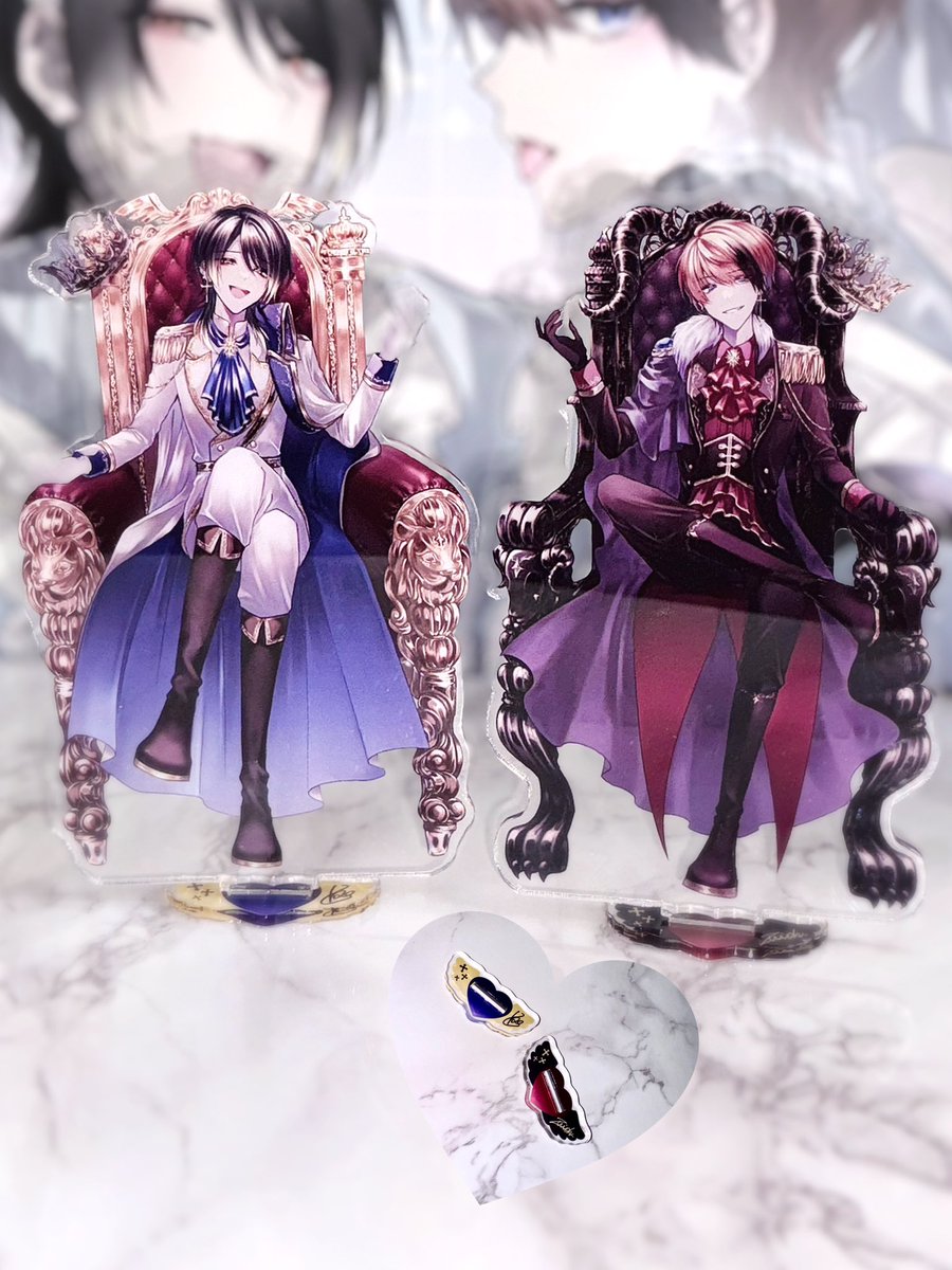 💎お知らせ💎 アクスタBOOTH様にて通販始まりました〜 詳細等URLに記載