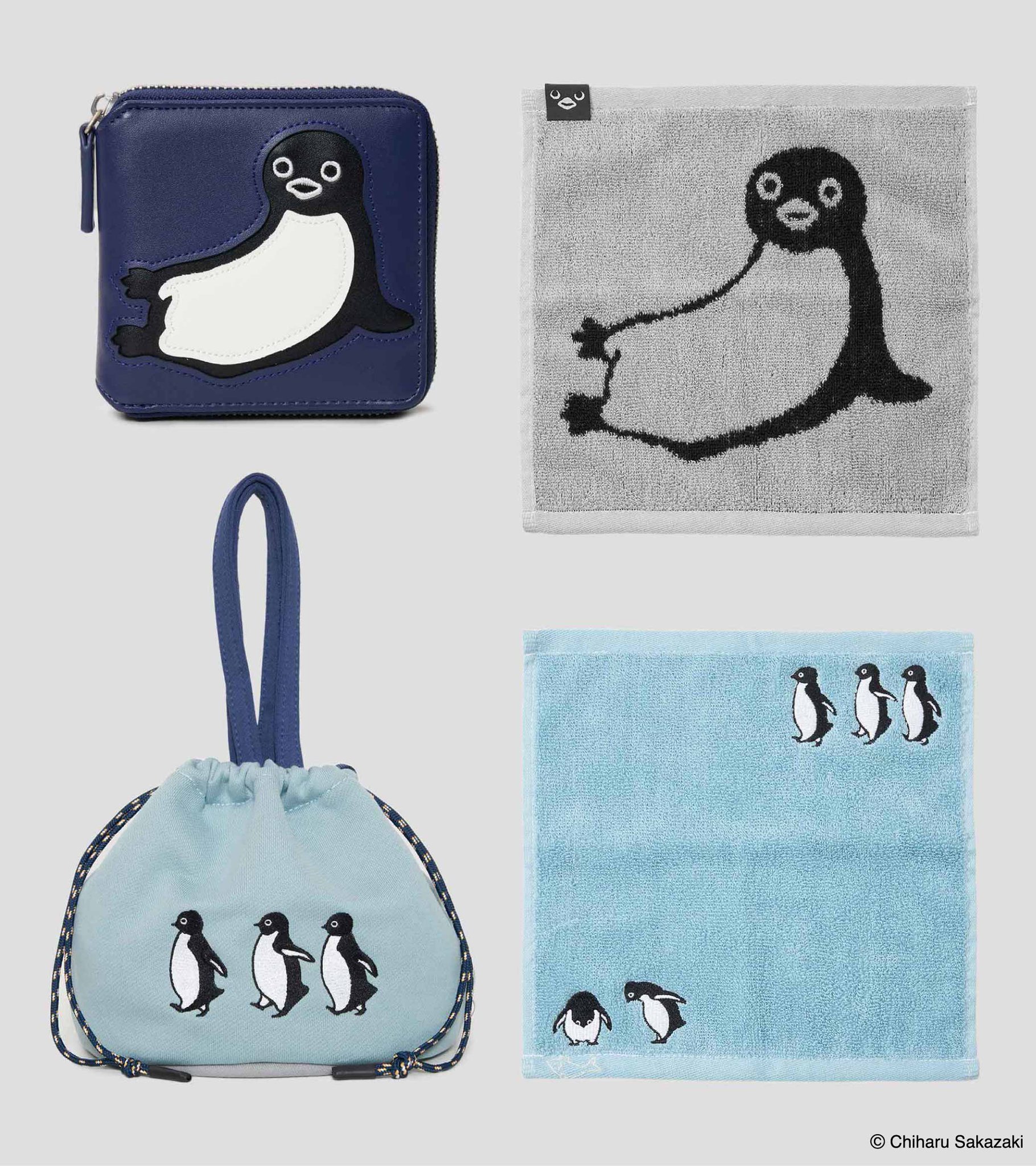 Suicaのペンギン シルクスクリーン 【アストロペンギン 浮遊】さか