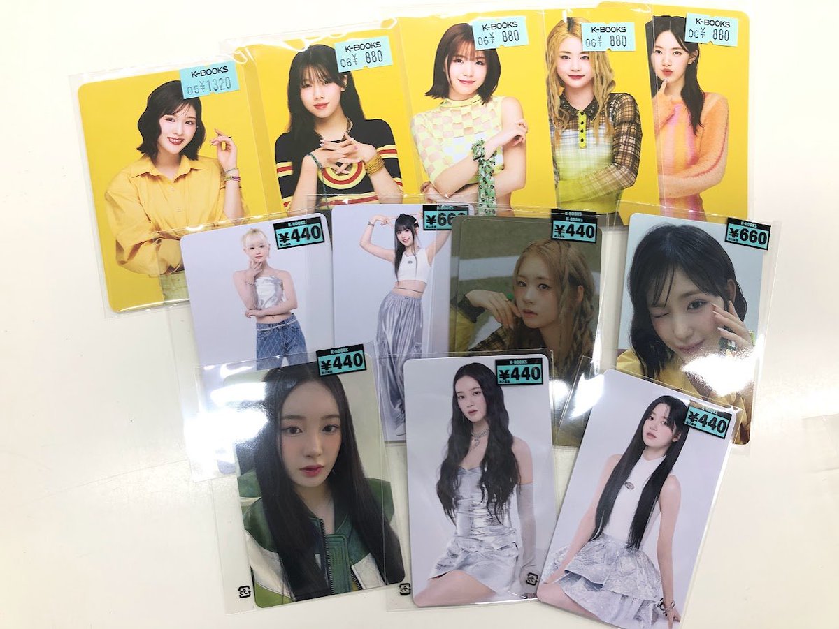 ME_I メンバーグッズが入荷しています。 画像の商品以外にも「KCON