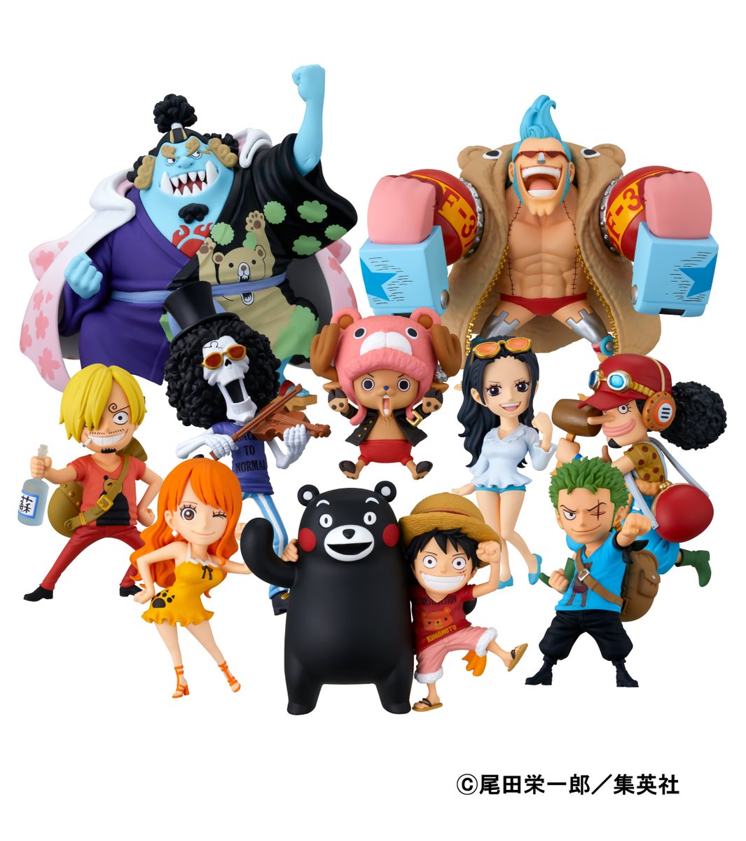 7月22日(月)】より 熊本×#ONEPIECE フィギュア第二弾 順次発売予定