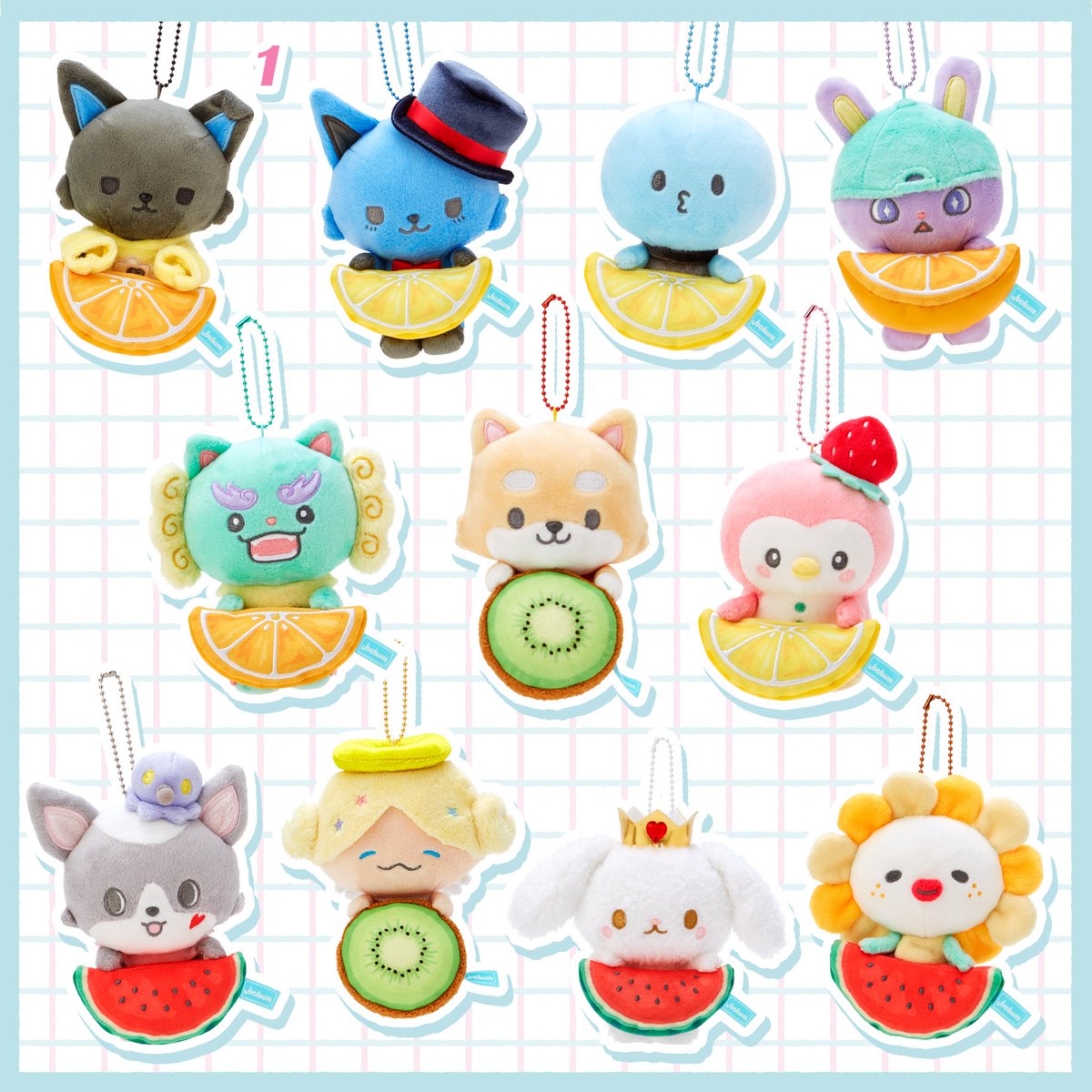 📢］いよいよ明日から発売！ ｡🍒｡‧˚🍊˚ ‧｡🍋｡‧˚🍓˚ ‧ #JOCHUMフルーツ