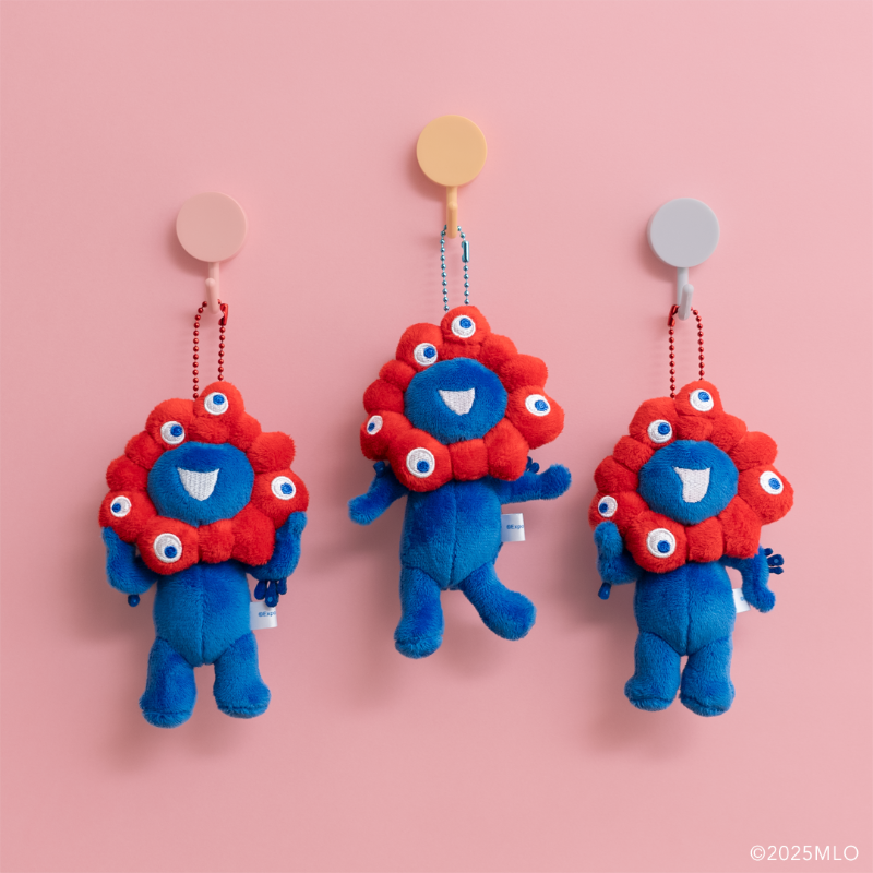 ミャクミャク ぬいぐるみ ボールチェーンマスコットC