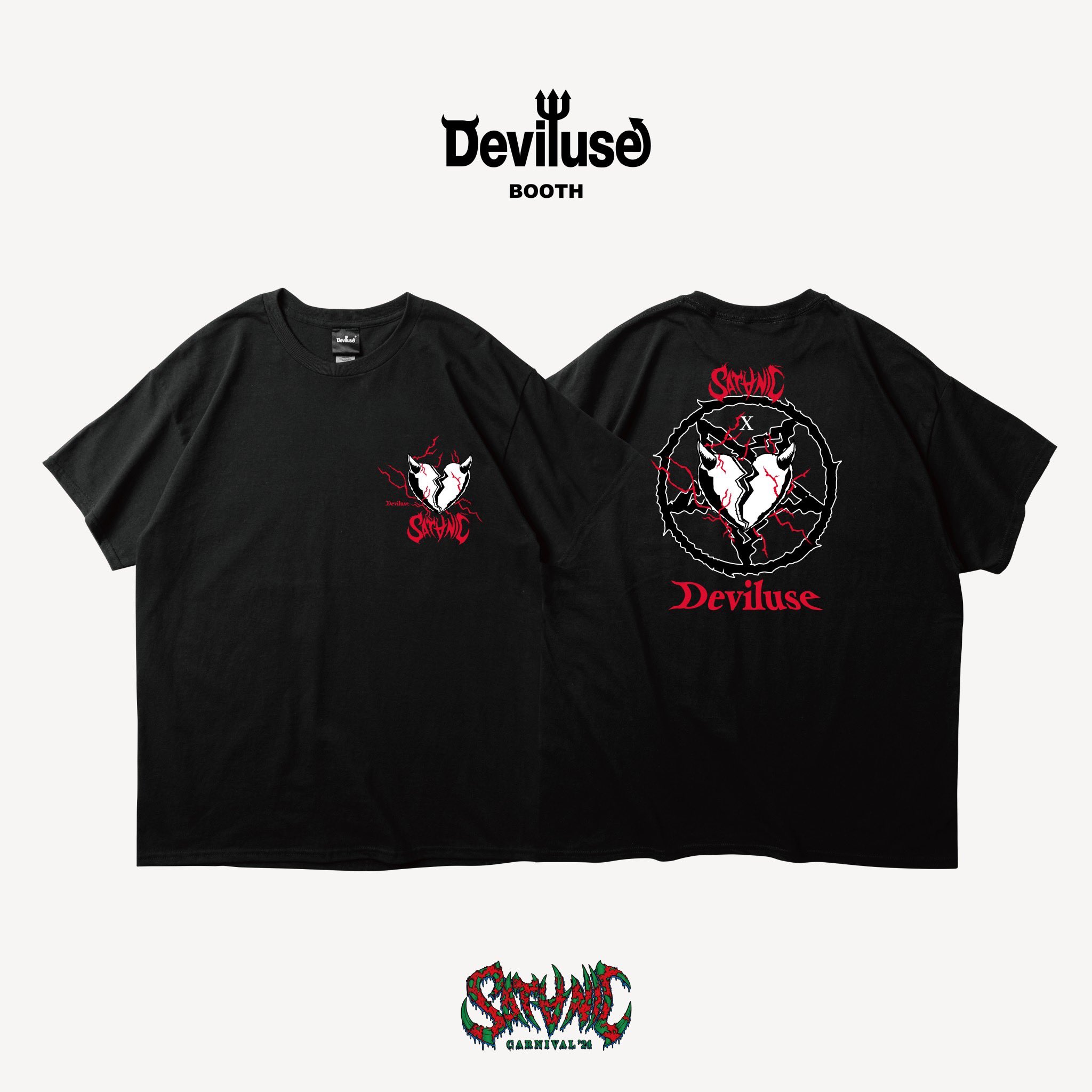 Deviluse ✖︎SHADOWS コラボTシャツ XXL Deviluse × SHADOWS コラボT