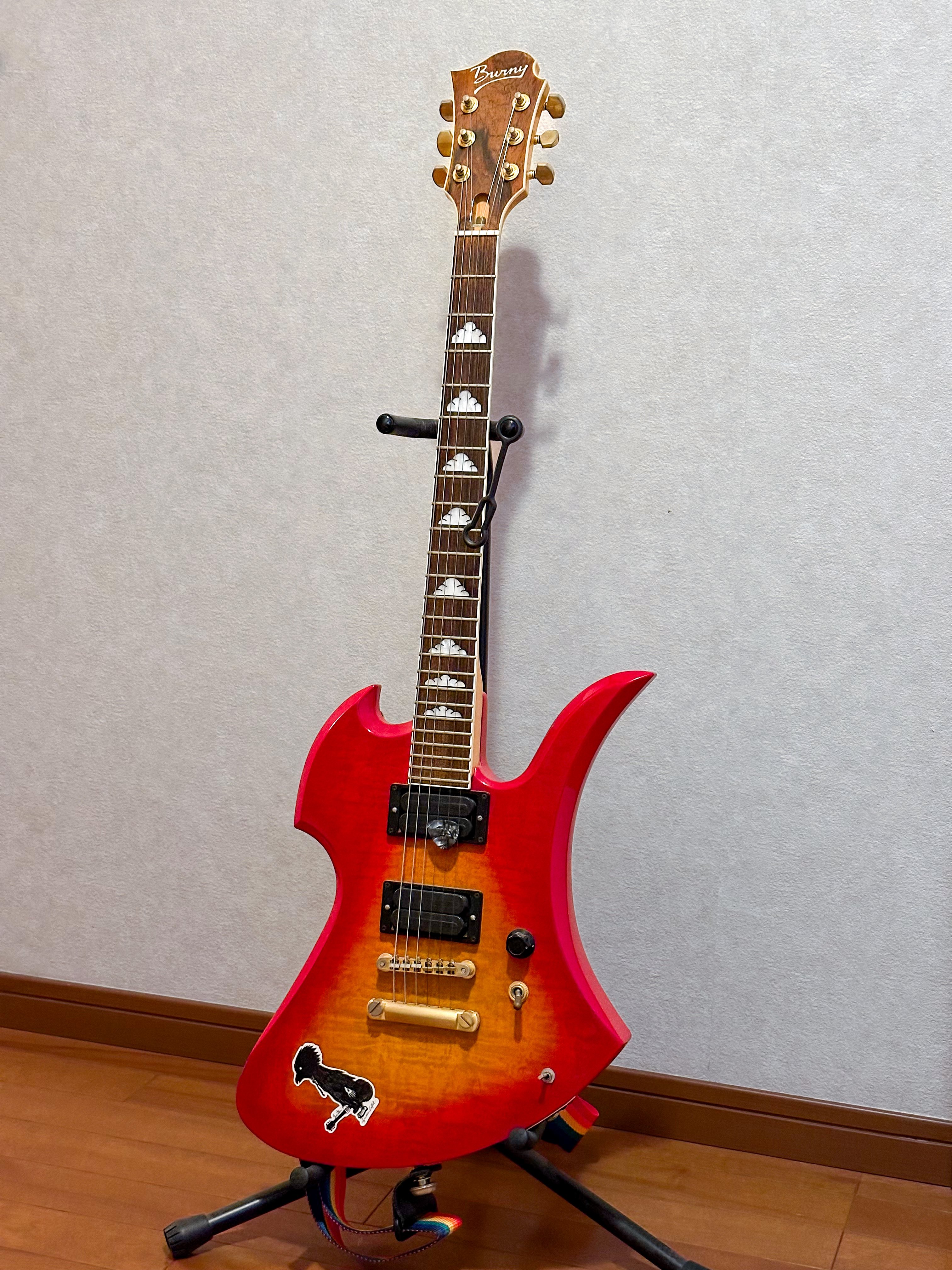 Burny MG-145S Cherry Sunburst hideモデル BURNY MG-145S CS hide