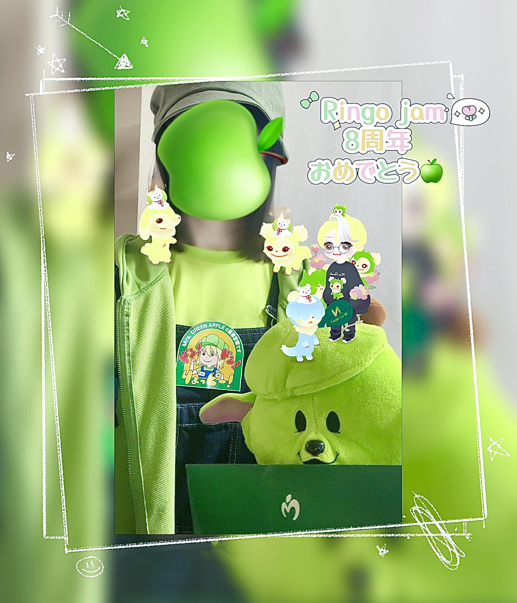 ミセス Mrs. GREEN APPLE メメル キーホルダー アクスタ セット Mrs