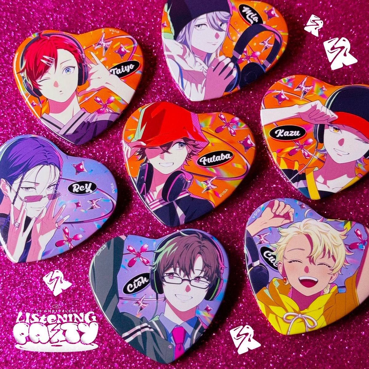 ビバレン イッセイ 缶バッジ vs ambivalenz xlamv ビバレン イッセイ