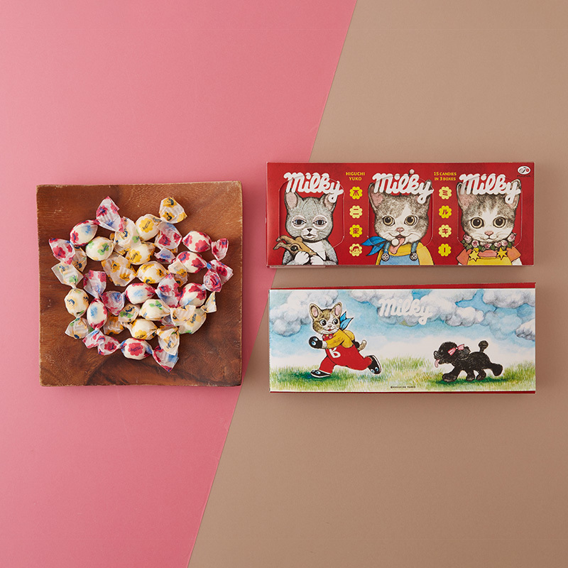 ヒグチユウコ ボリス雑貨店 みかんジュース 空き瓶桐箱入り ボリス雑貨