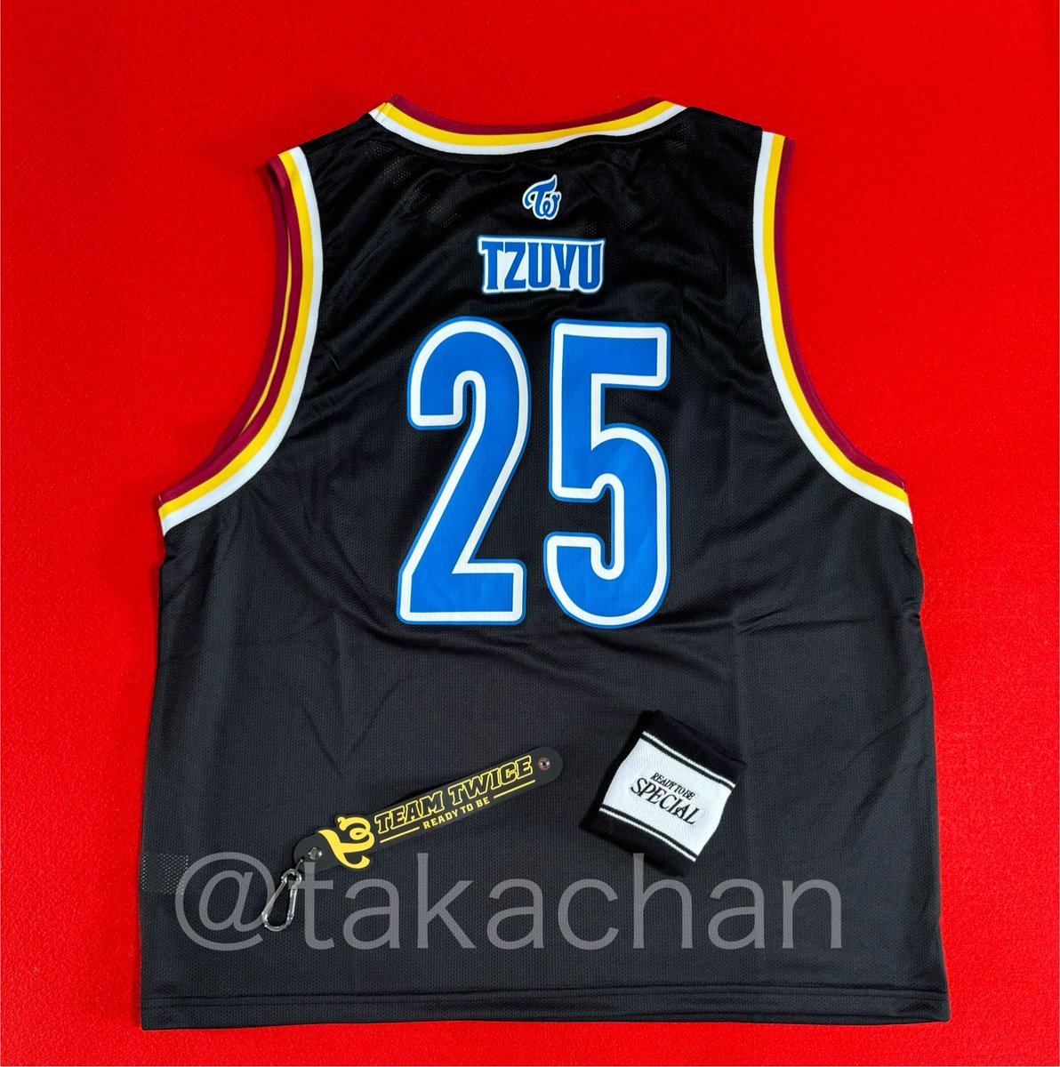 TWICE SANA バスケットボールジャージ TWICE ツウィ メッシュ