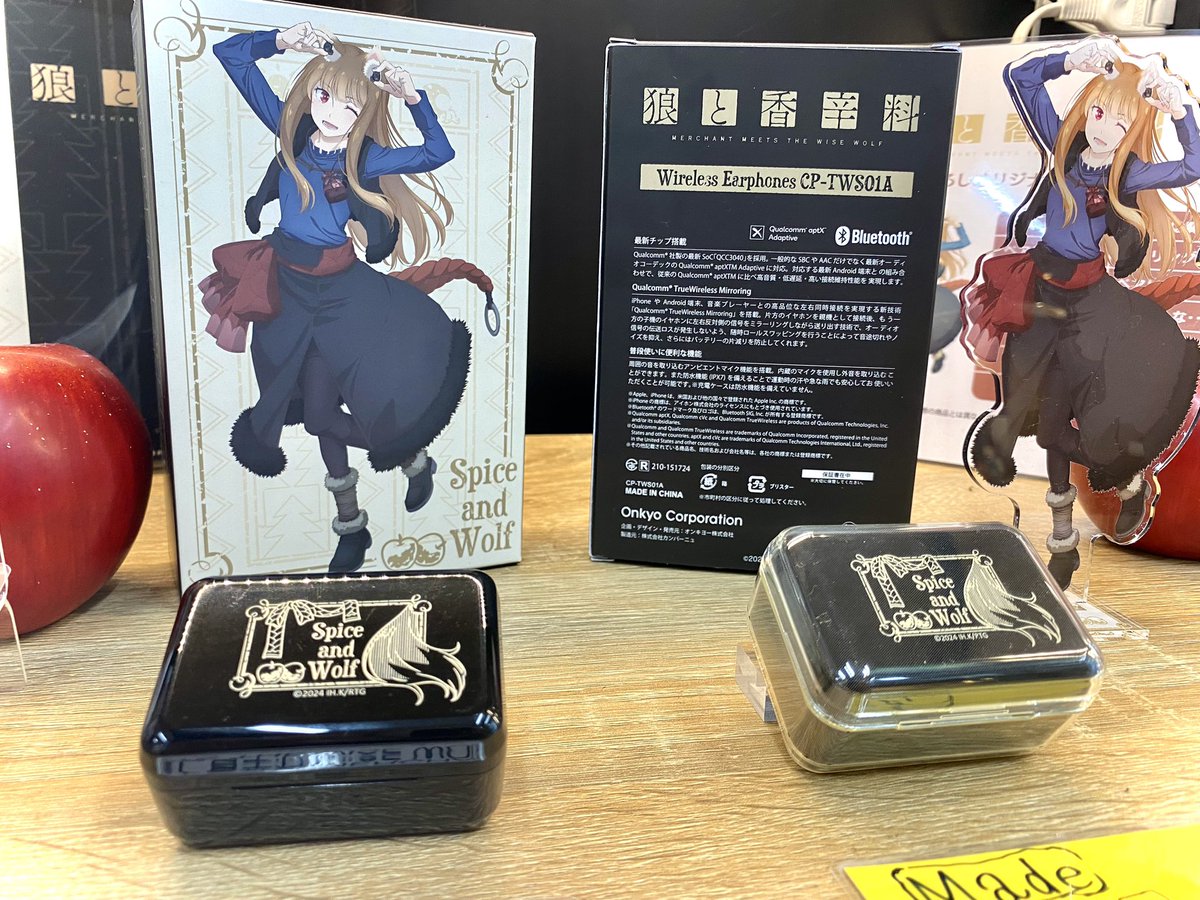 狼と香辛料 ワイヤレスイヤホン コラボモデル ONKYO 【公式通販】