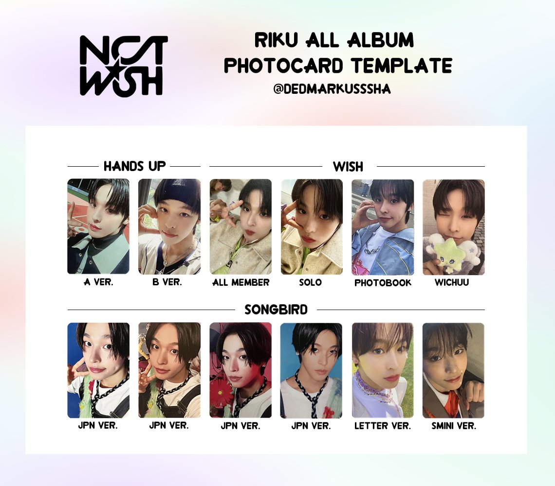 NCT WISH ユウシ トレカ B ver.