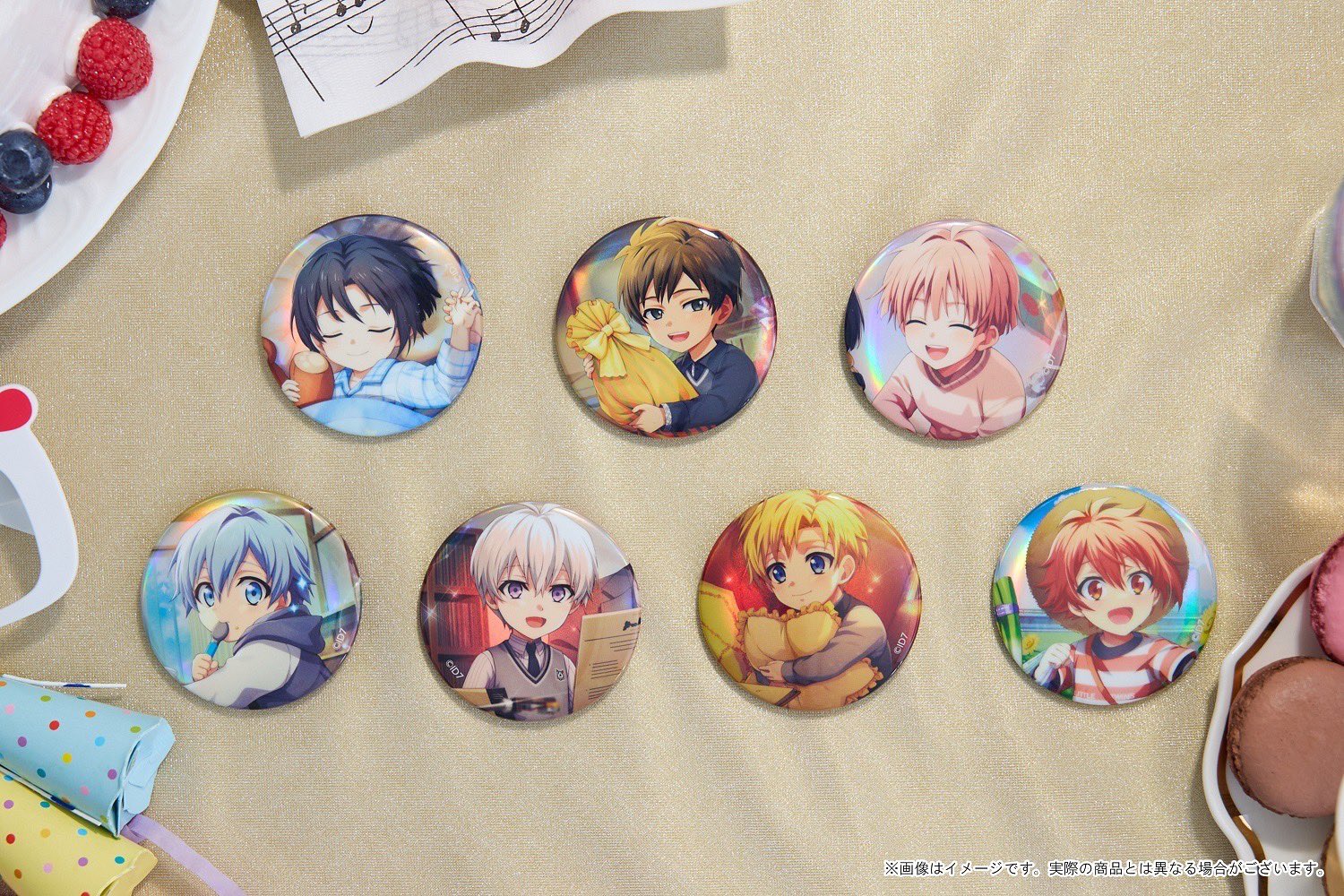 七種茨 テーマスカウト 缶バッジ まとめ売り 幼少期