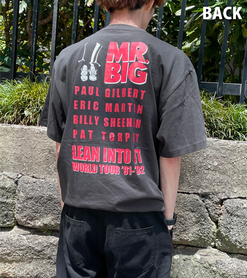 ミスター・ビッグ】新アイテム発売！ 本日ご紹介するのは『LEAN INTO