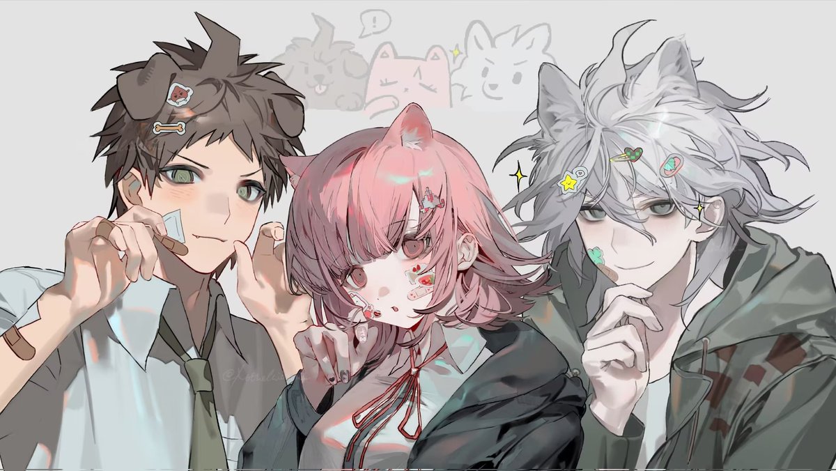 ダンガンロンパ ポストカード 七海千秋 日向創 狛枝凪斗 ウサミ 罪木蜜柑