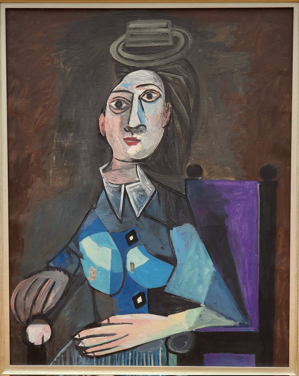 ピカソ⭐️長女マヤ・ピカソの秘蔵のコレクション⭐️胘掛椅子に座る