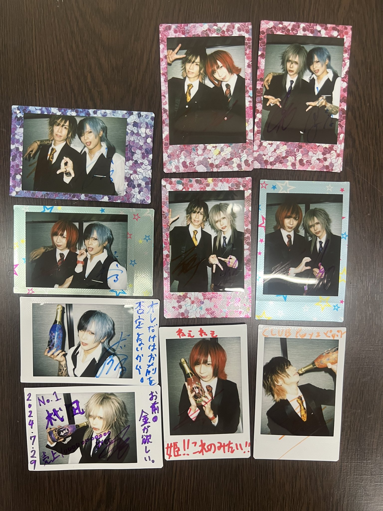 値下げ中Royz チェキ昴杙凪智也