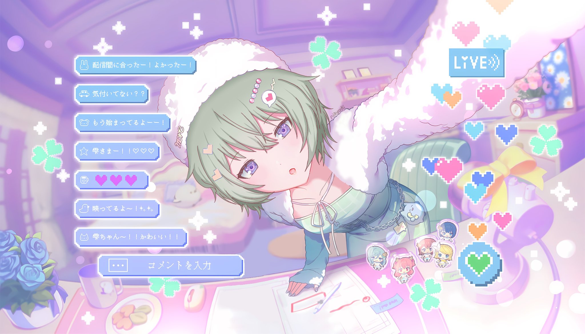 プロセカ 色紙 草薙寧々 バレンタイン 31A 草薙寧々 色紙 バレンタイン