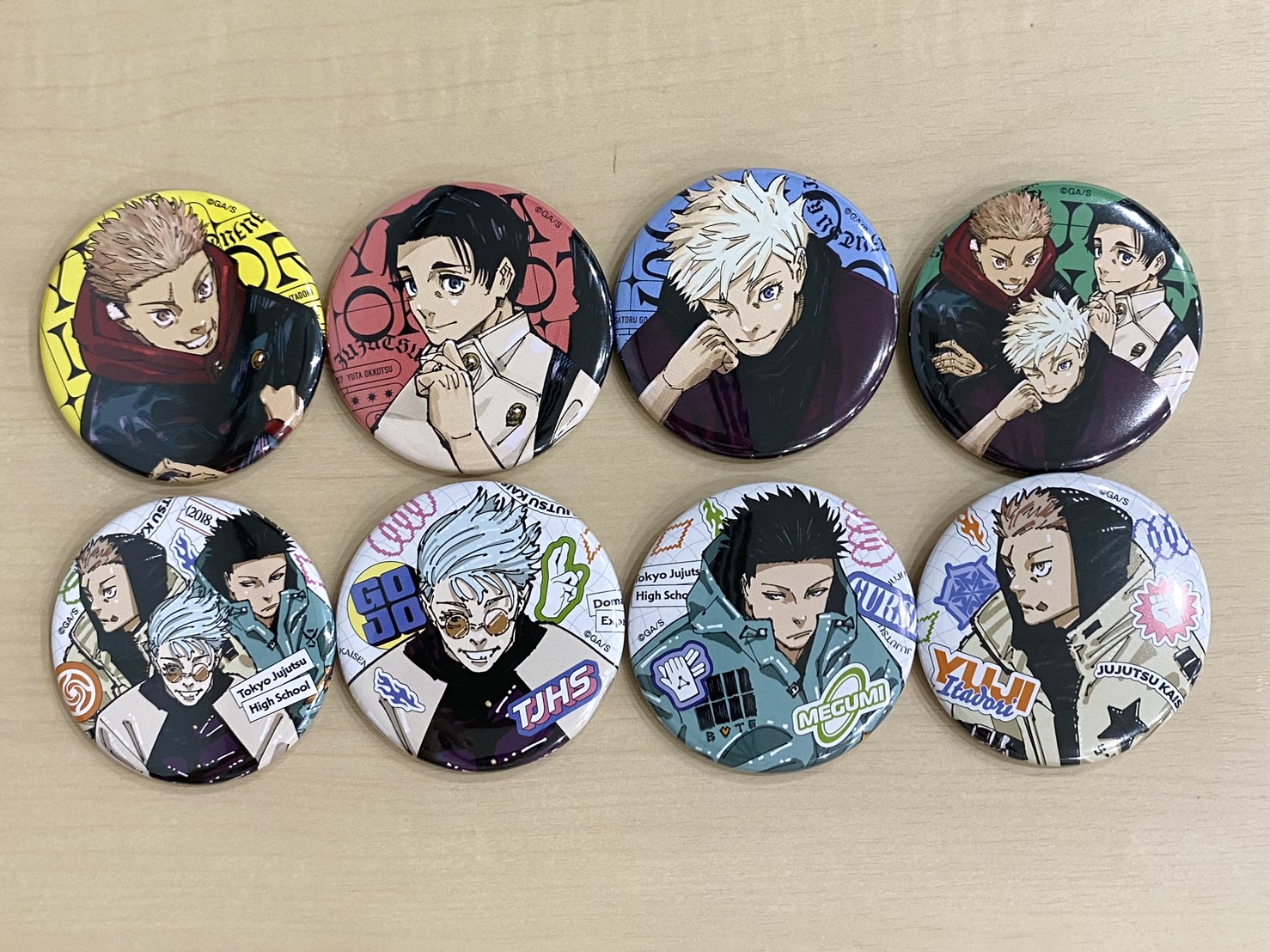 少年ジャンプ 缶バッチセット② 少年ジャンプ 缶バッチセット②