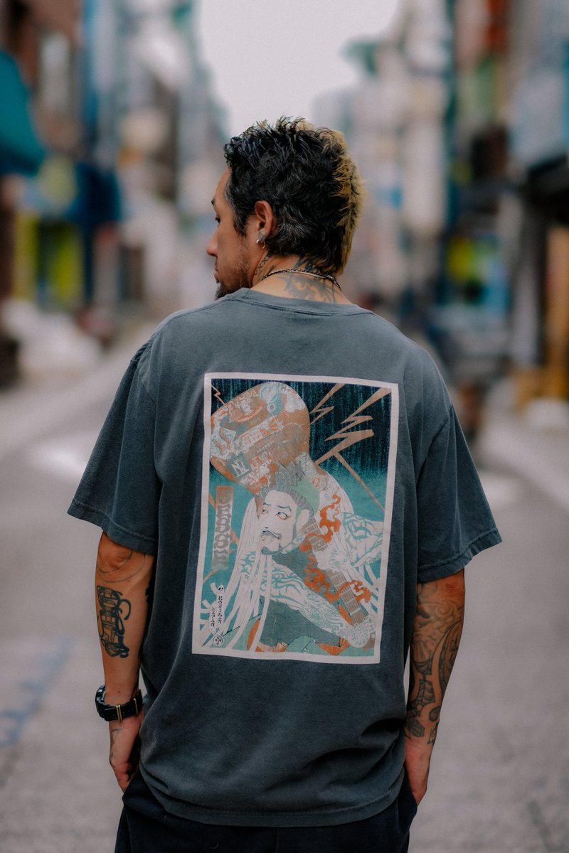 🎉NEW ITEM RELEASE🎉 UKIYO TEE Feat. Jesse 本日8月11日 JESSEの44歳