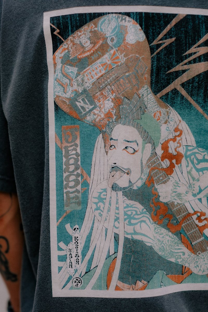 🎉NEW ITEM RELEASE🎉 UKIYO TEE Feat. Jesse 本日8月11日 JESSEの44歳