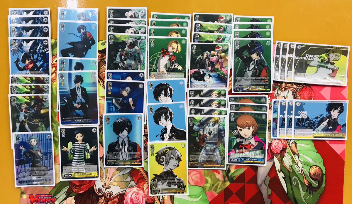 ヴァイスシュヴァルツ ペルソナ5 風扉 デッキ ヴァイスシュヴァルツ